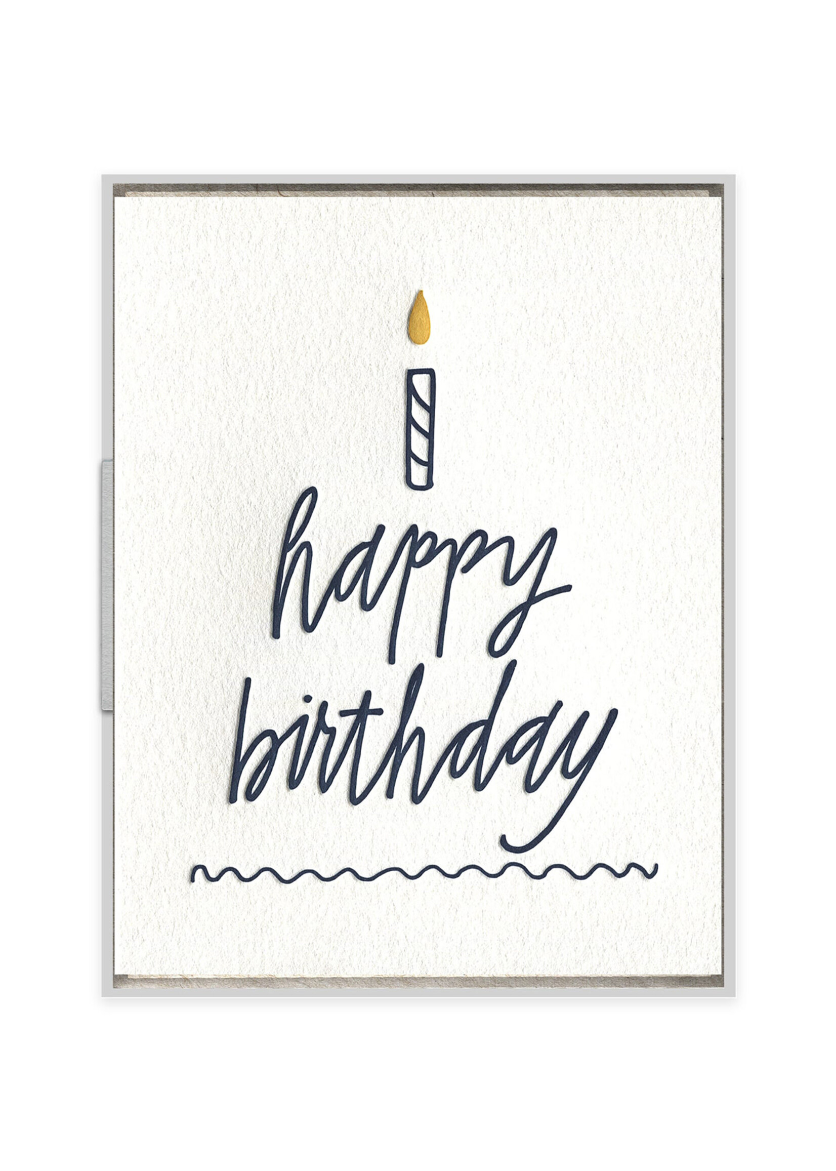 Ink Meets Paper Happy Birthday Cake Card