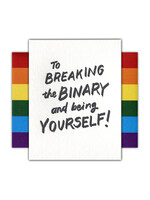Ink Meets Paper Breaking the Binary Card