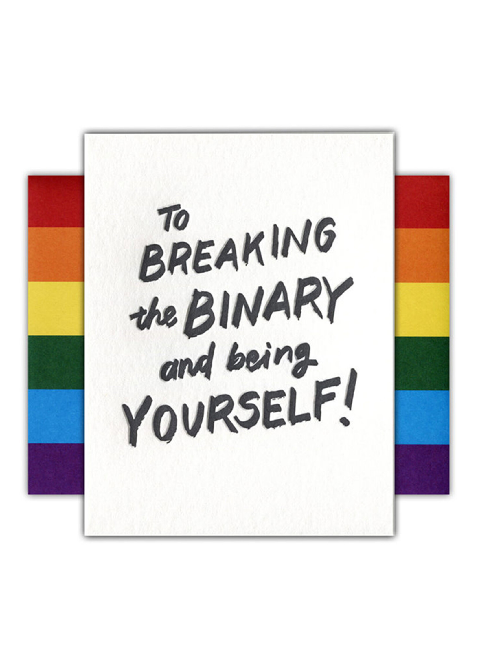 Ink Meets Paper Breaking the Binary Card