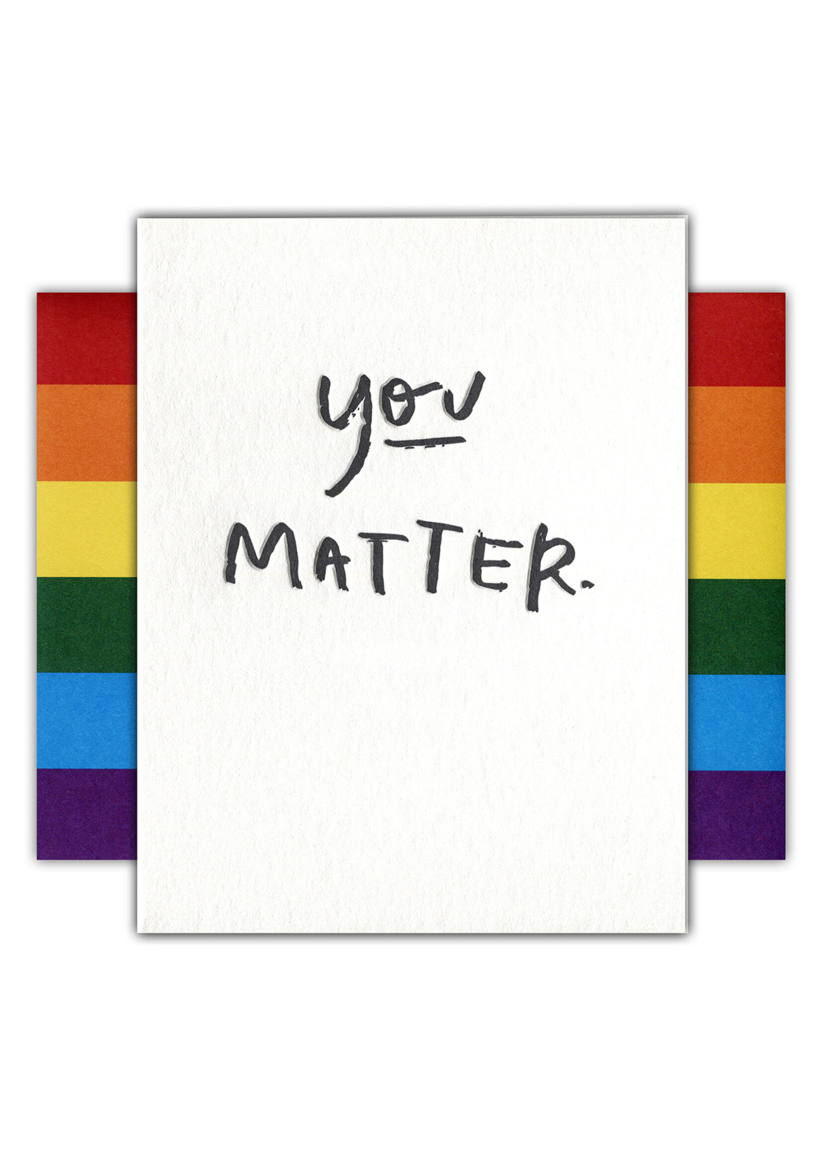 Ink Meets Paper You Matter Card