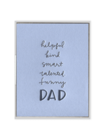 Ink Meets Paper Dad Attributes Card