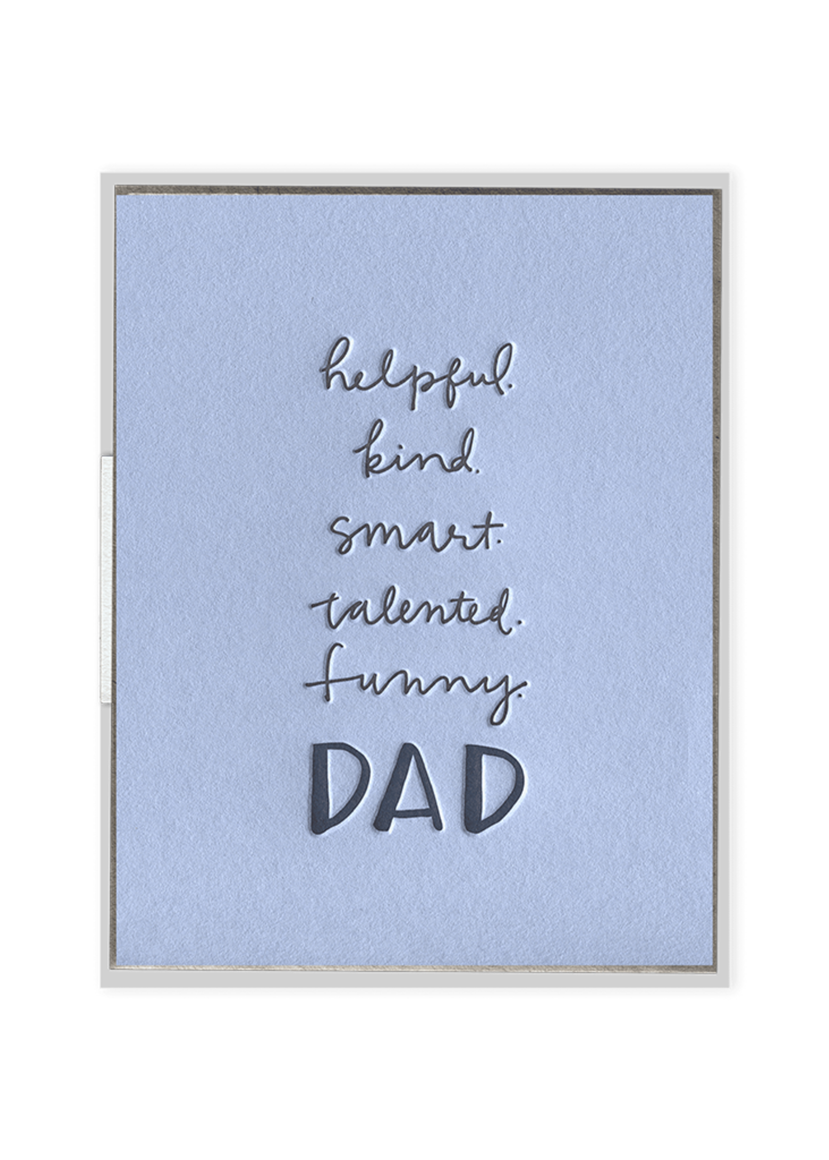 Ink Meets Paper Dad Attributes Card
