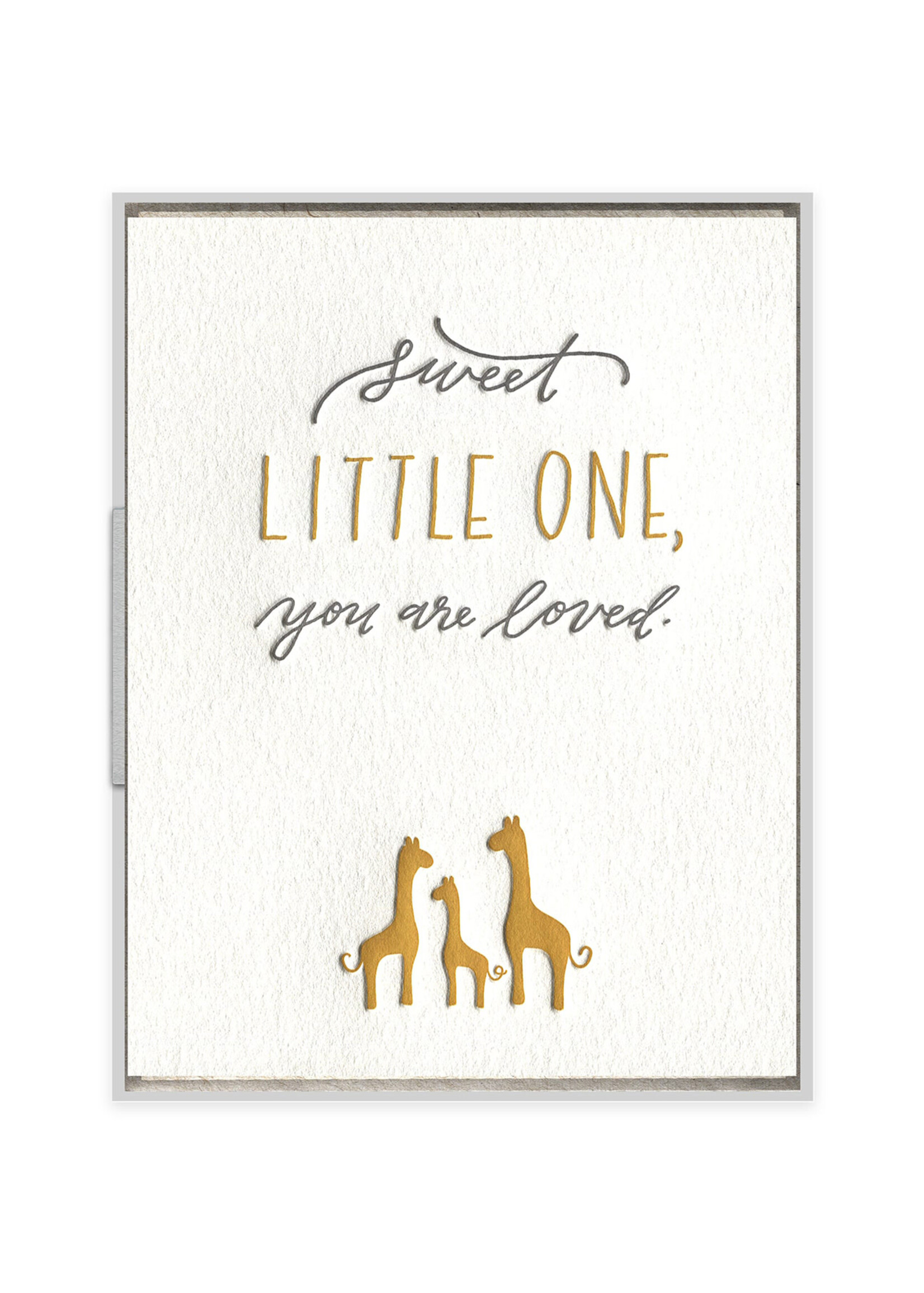 Ink Meets Paper Sweet Little One Giraffe Card