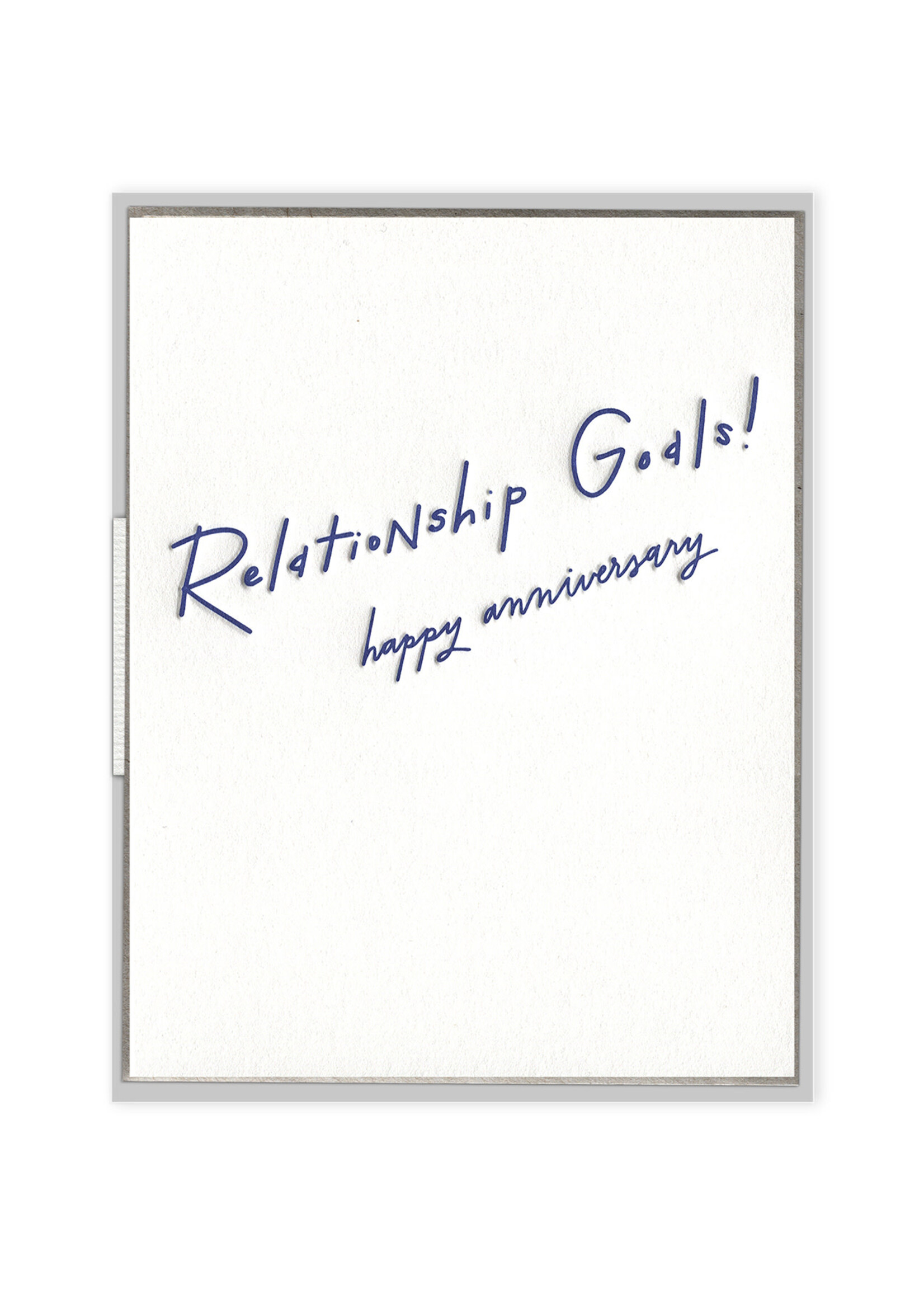Ink Meets Paper Relationship Goals Card