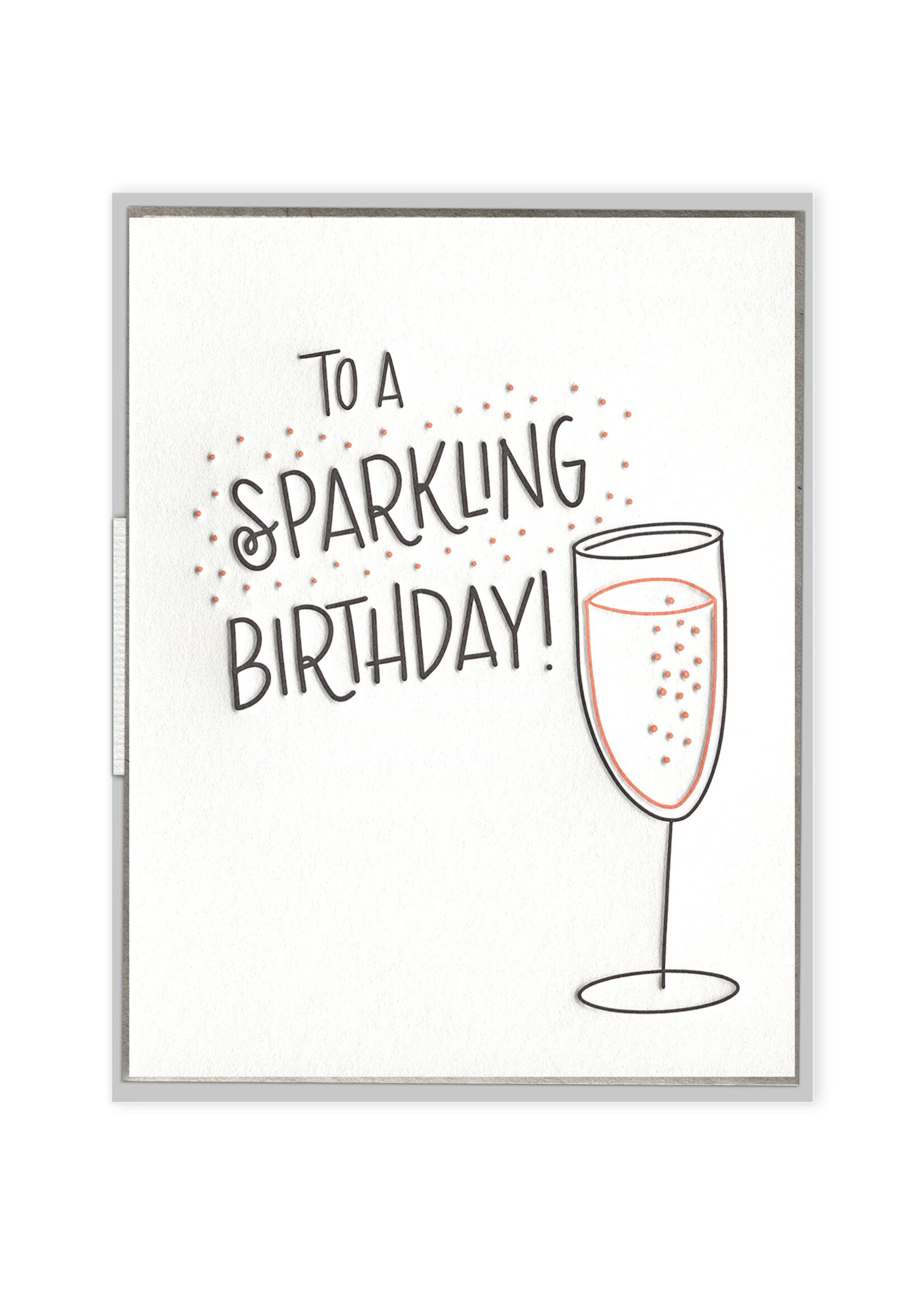 Ink Meets Paper Sparkling Birthday Card