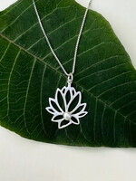 Women's Peace Collection Lotus Pearl Necklace