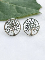 Women's Peace Collection Tree of Life Post Earrings