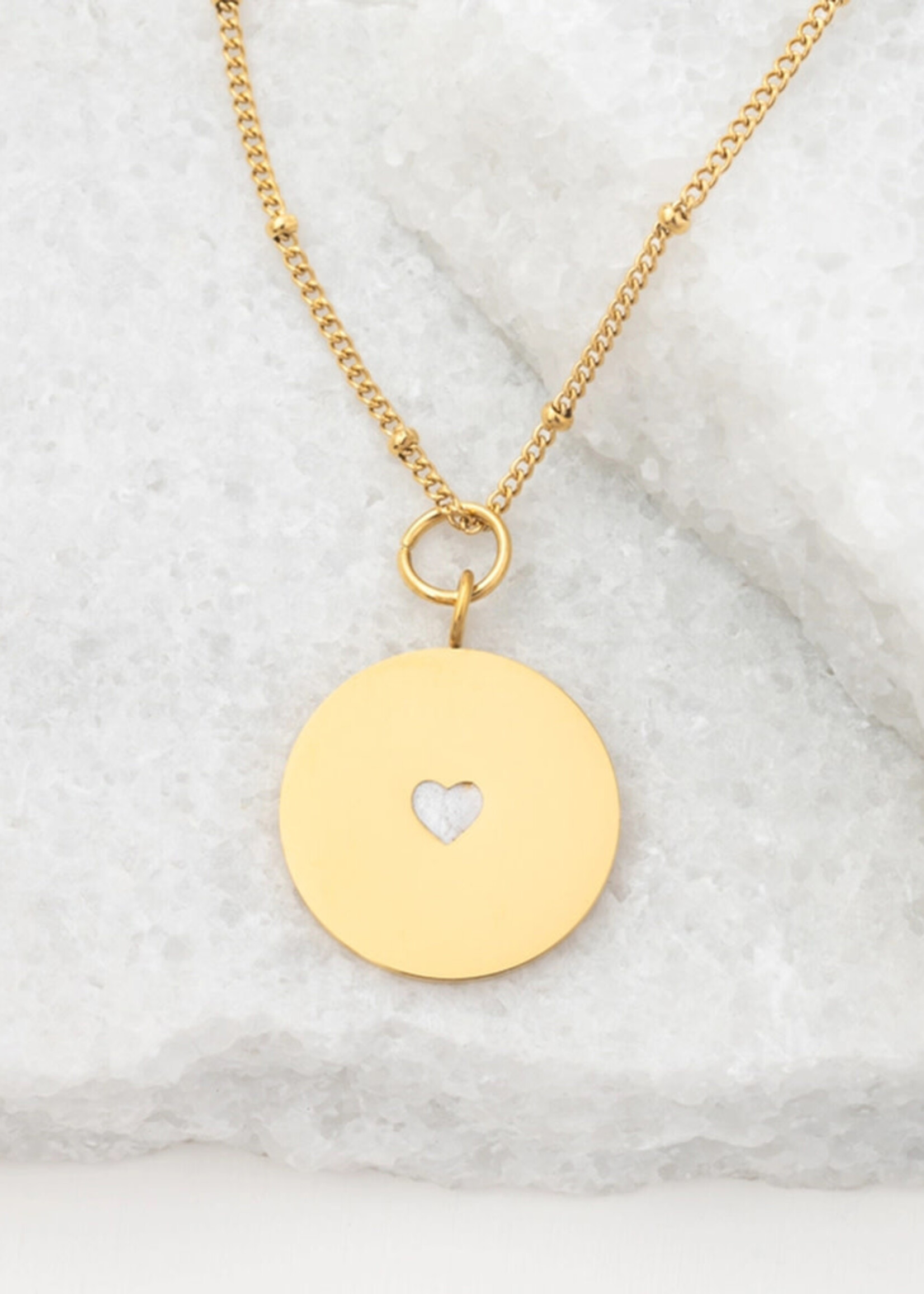 Starfish Project Cherished Necklace - Ivory Heart Pendant