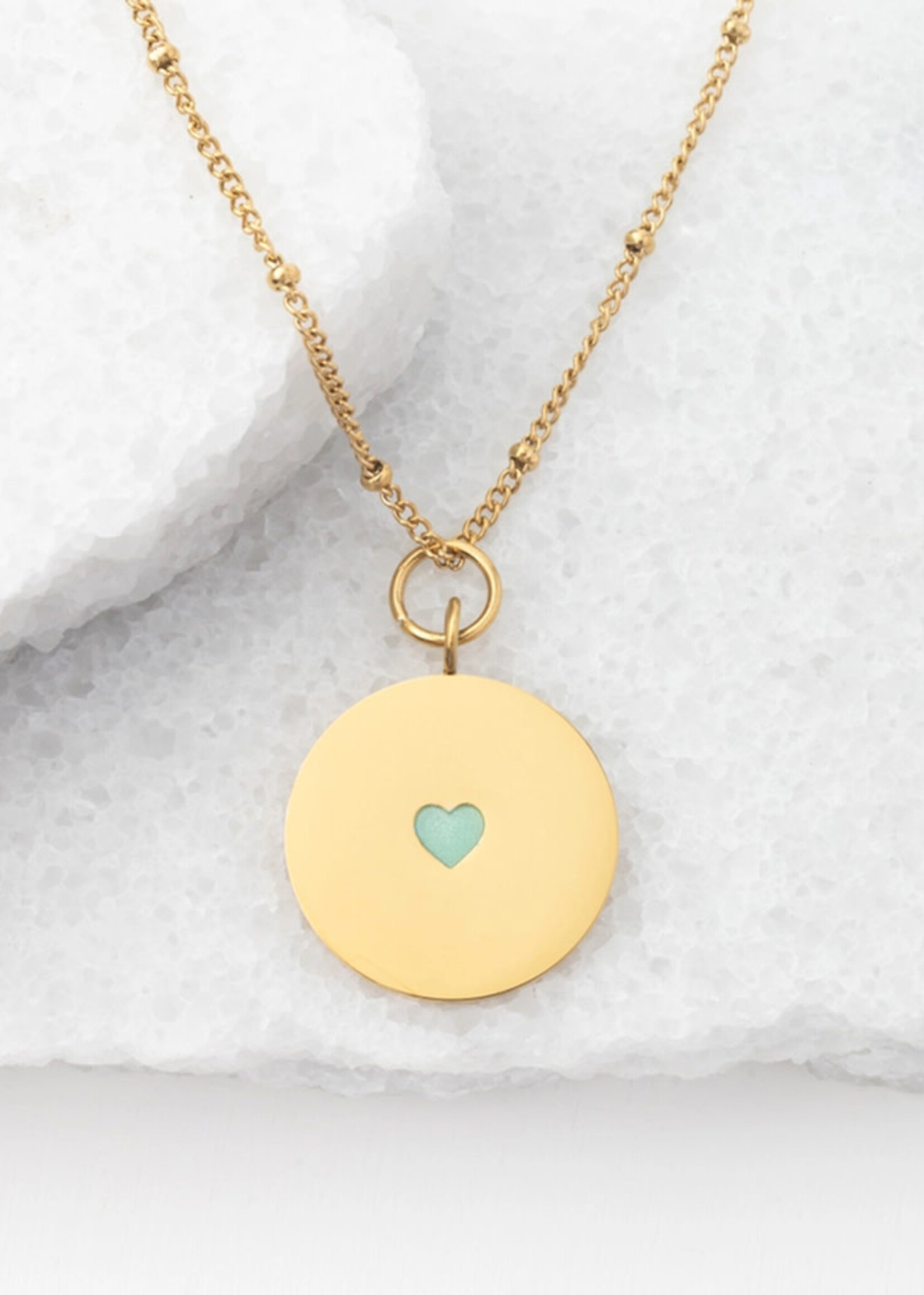 Starfish Project Cherished Necklace - Mint Heart Pendant