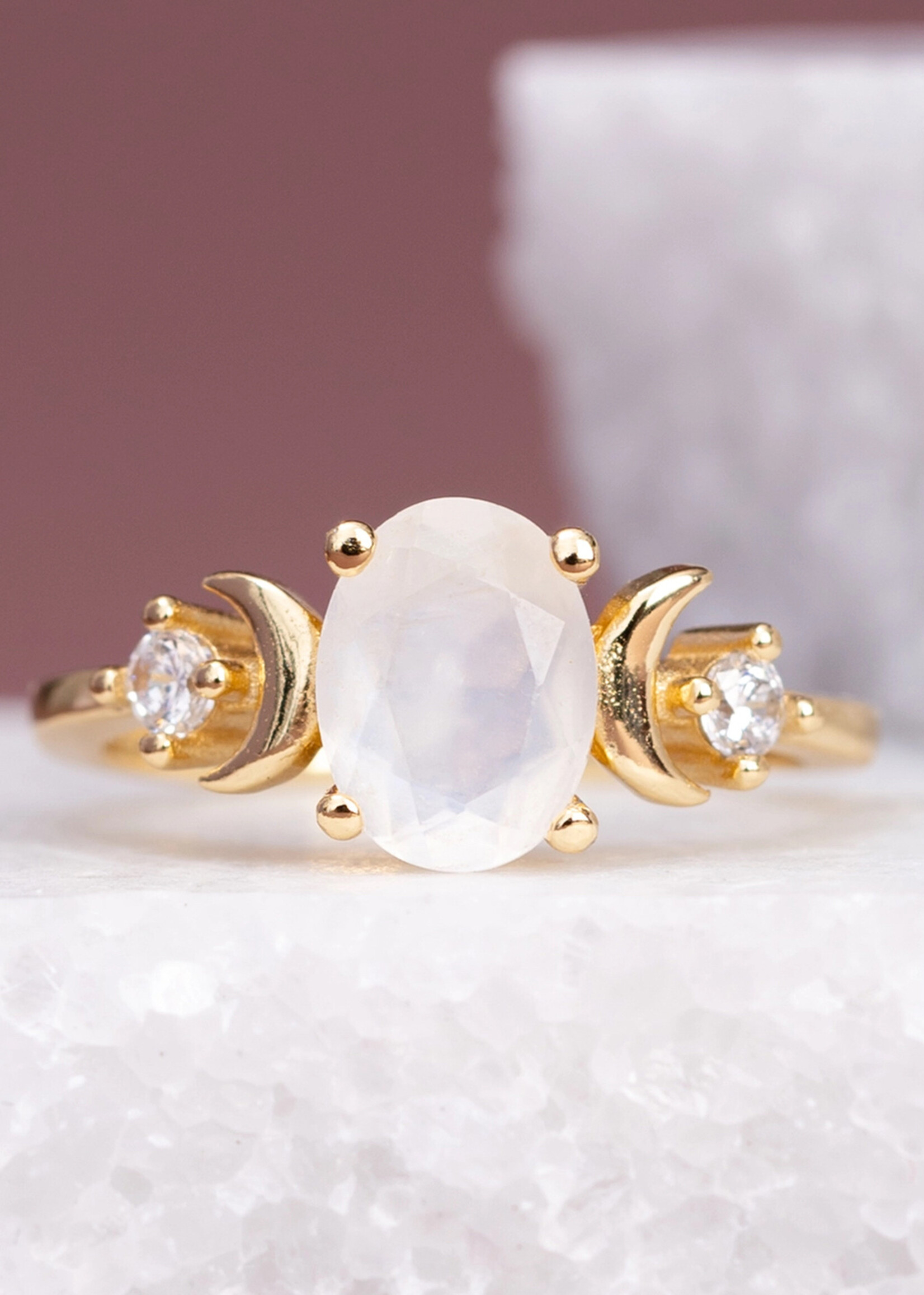 Starfish Project Starlight Moonstone Ring