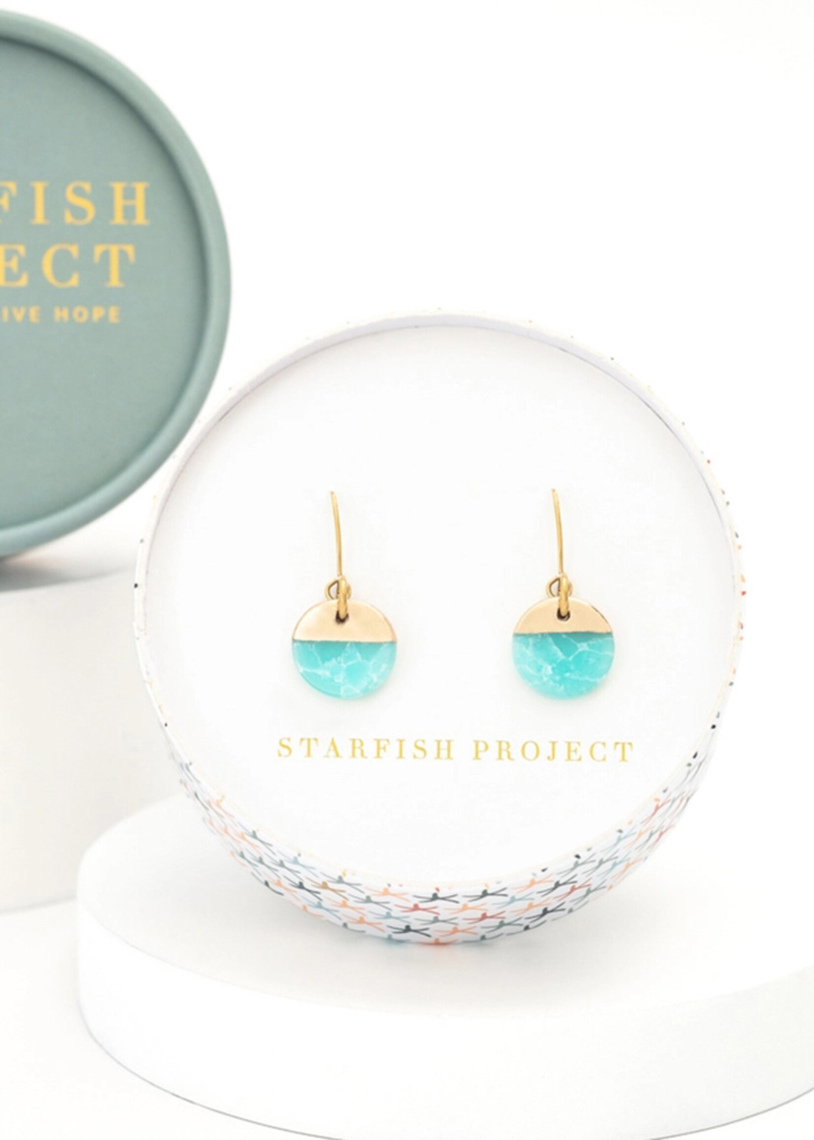 Starfish Project Refresh in Aqua Earrings