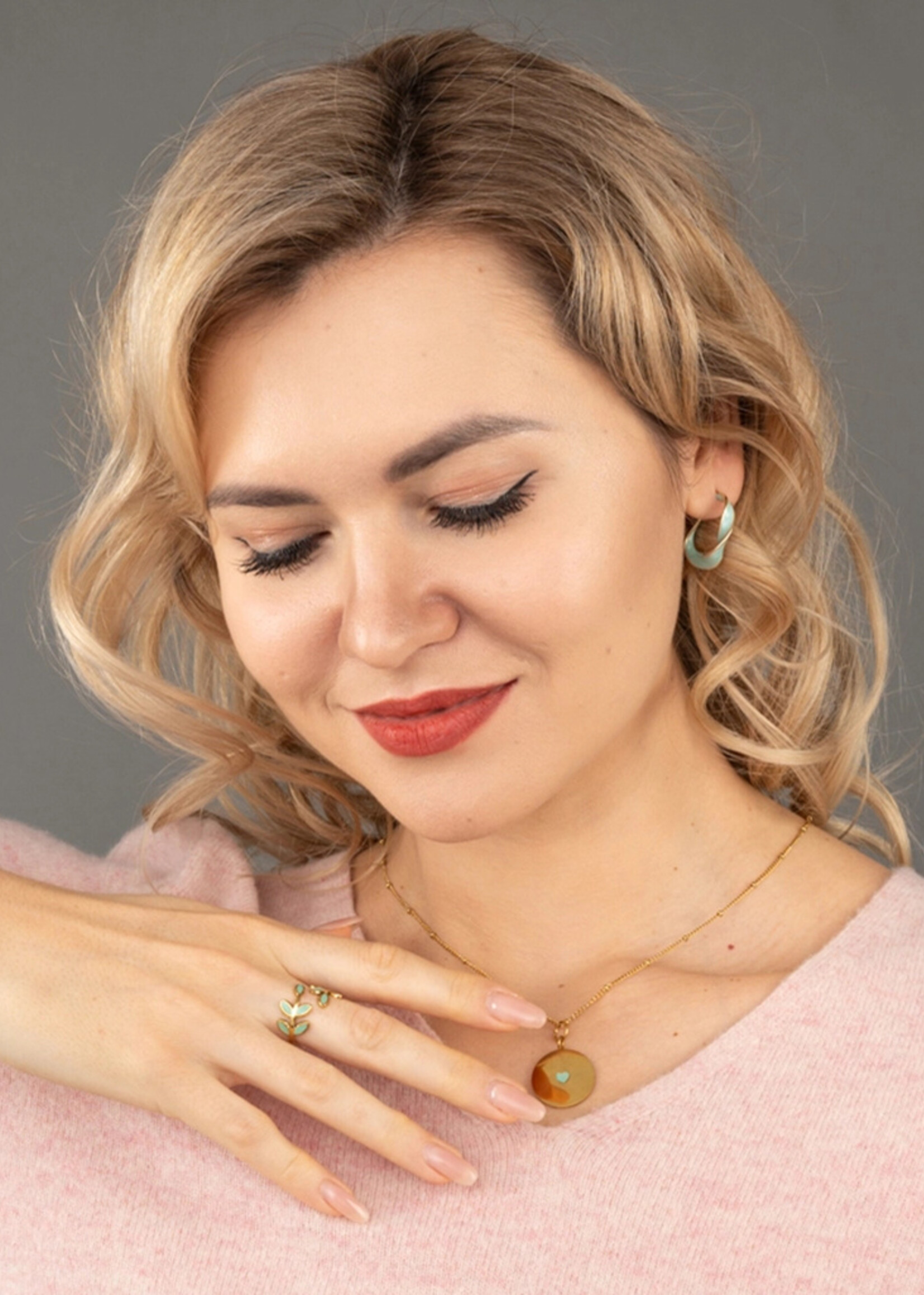Starfish Project Cherished Necklace - Mint Heart Pendant