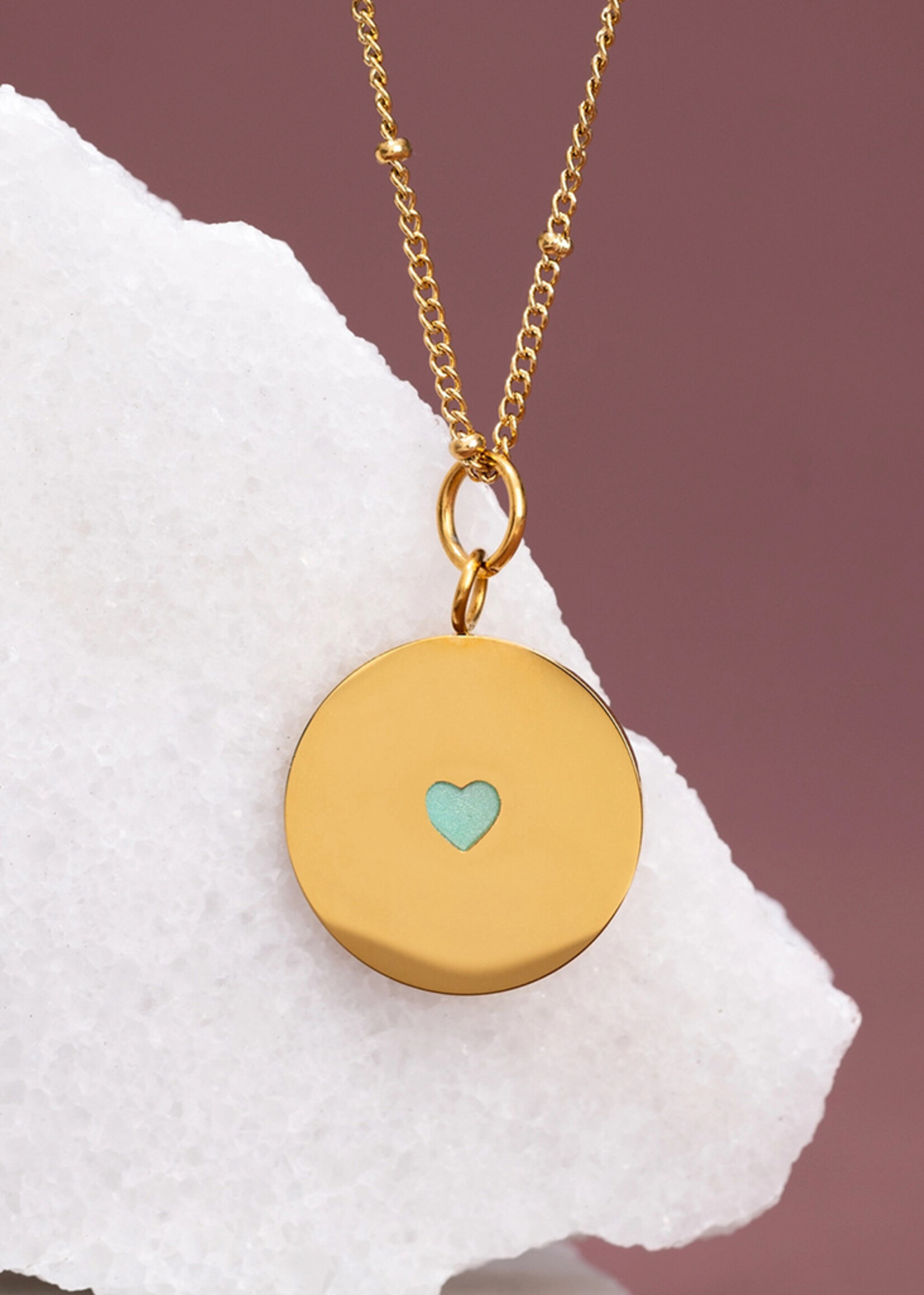 Starfish Project Cherished Necklace - Mint Heart Pendant