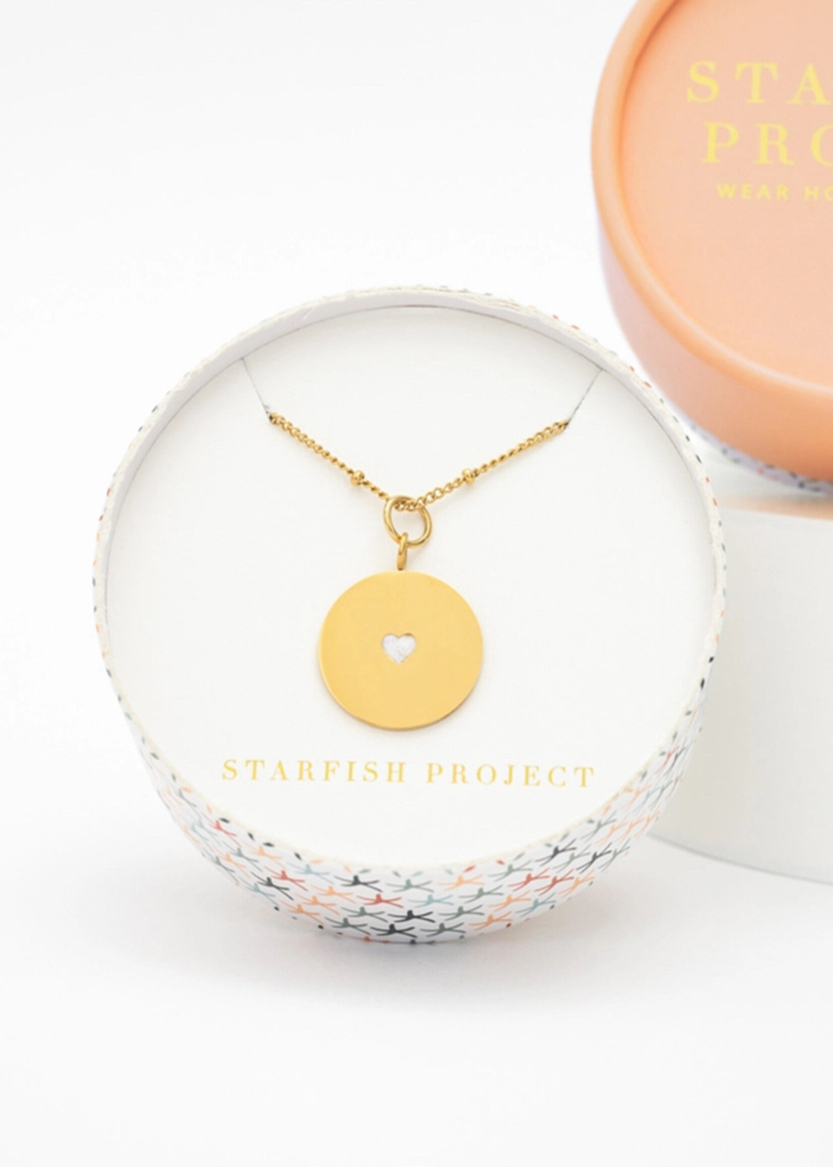 Starfish Project Cherished Necklace - Ivory Heart Pendant