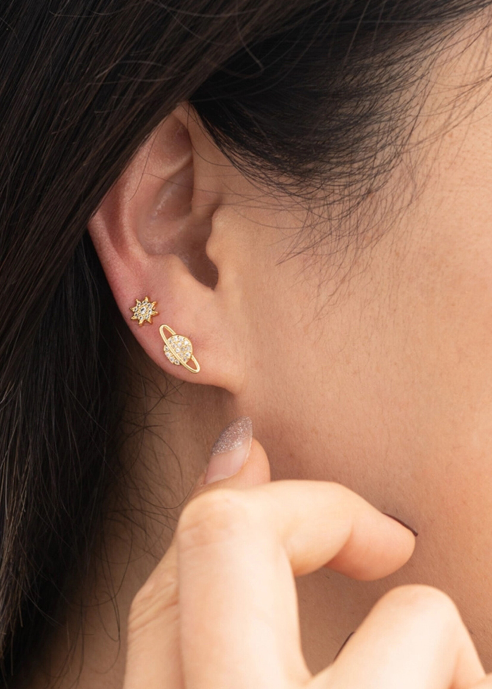 Starfish Project Celestial Orbit Stud Earrings
