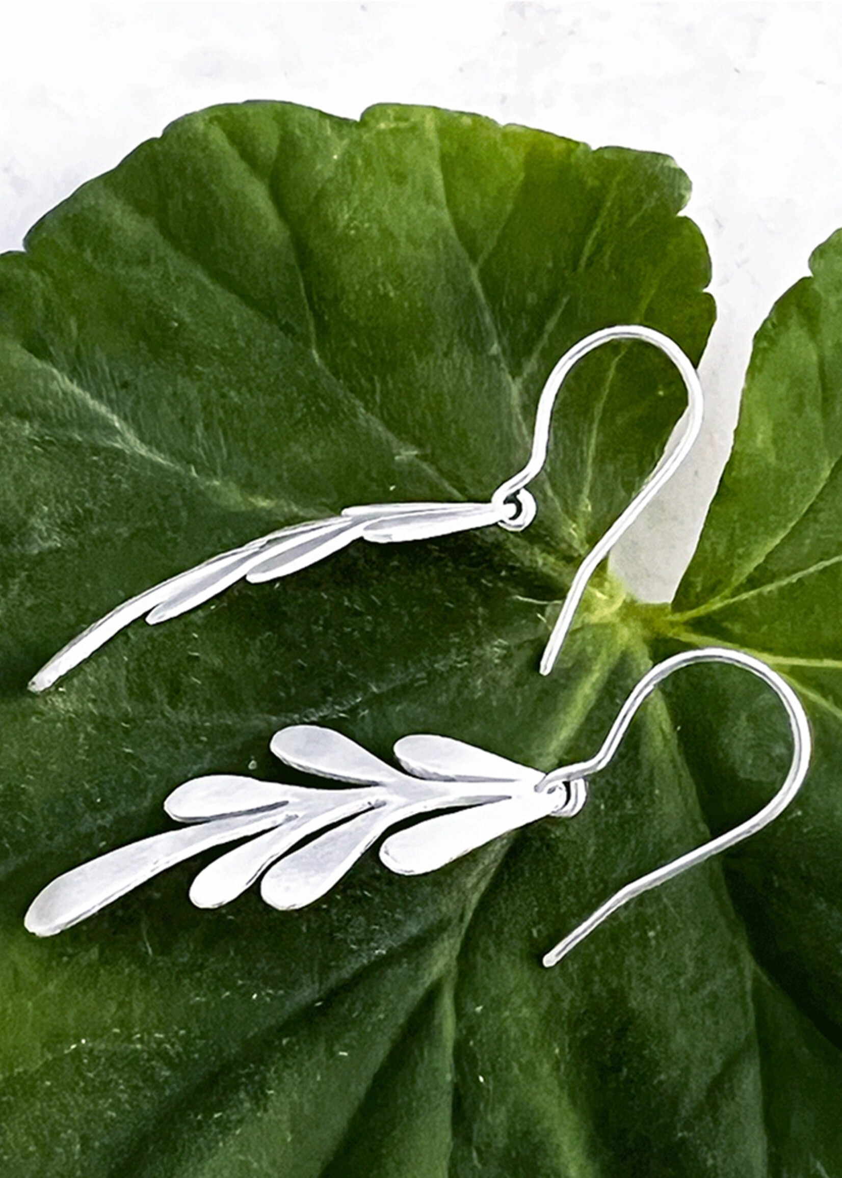 Women's Peace Collection Lovely Leaf Earrings