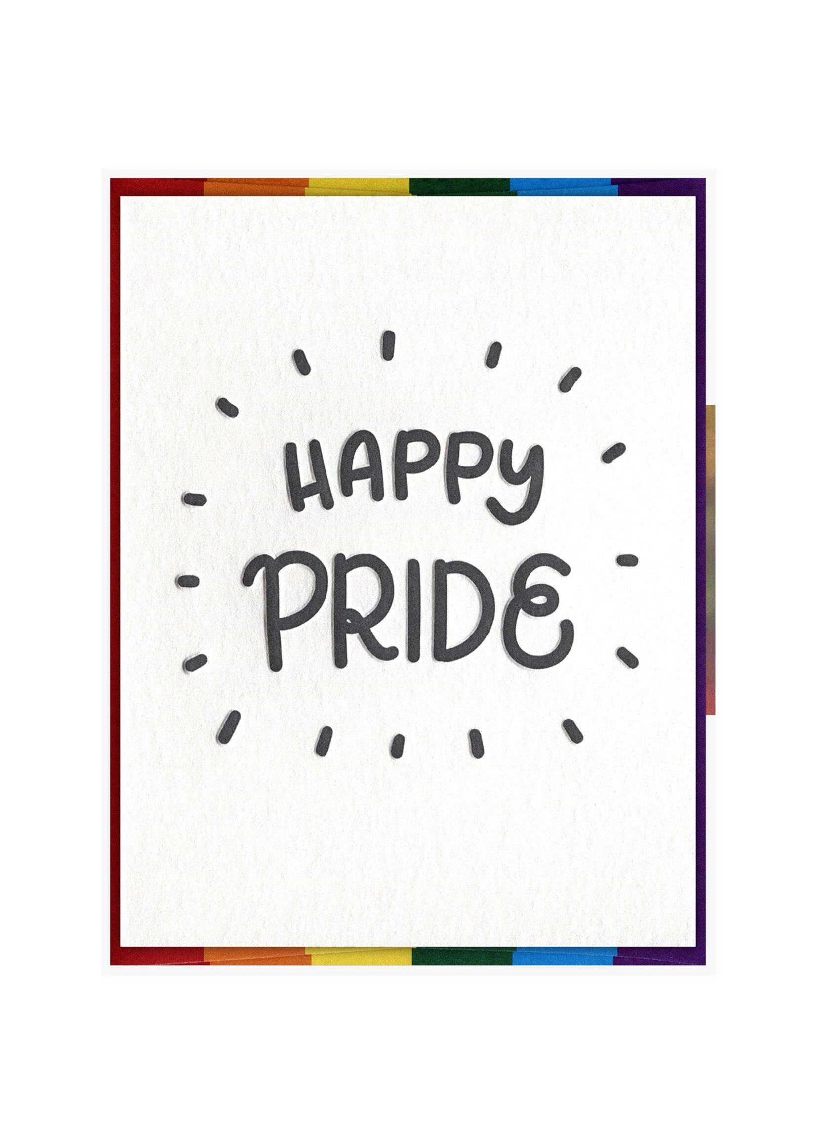 Ink Meets Paper Happy Pride Card