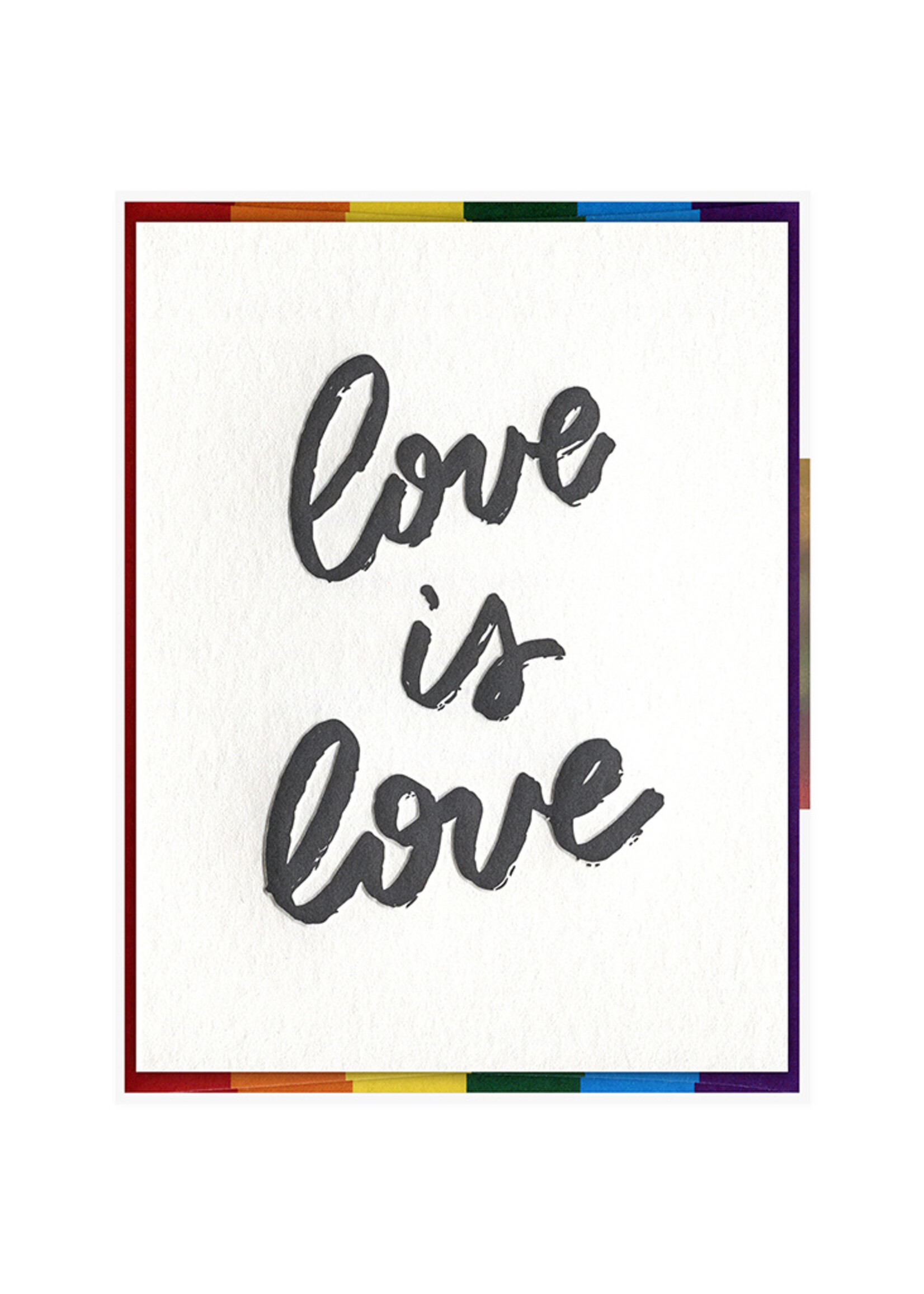 Ink Meets Paper Love Is Love Card
