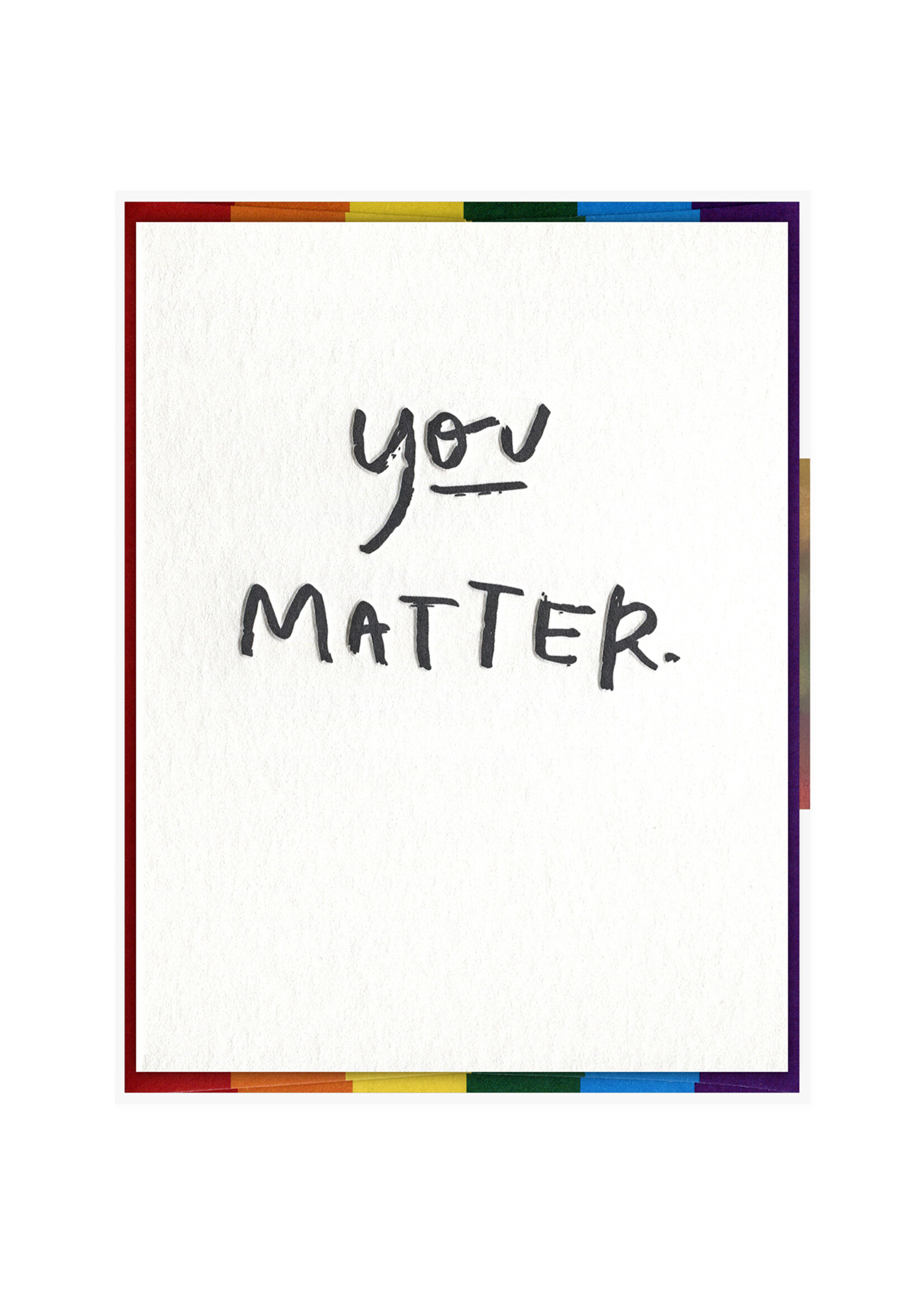 Ink Meets Paper You Matter Card