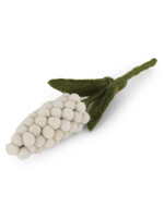 Gry and Sif Small Pearl Hyacinth Felt Flower