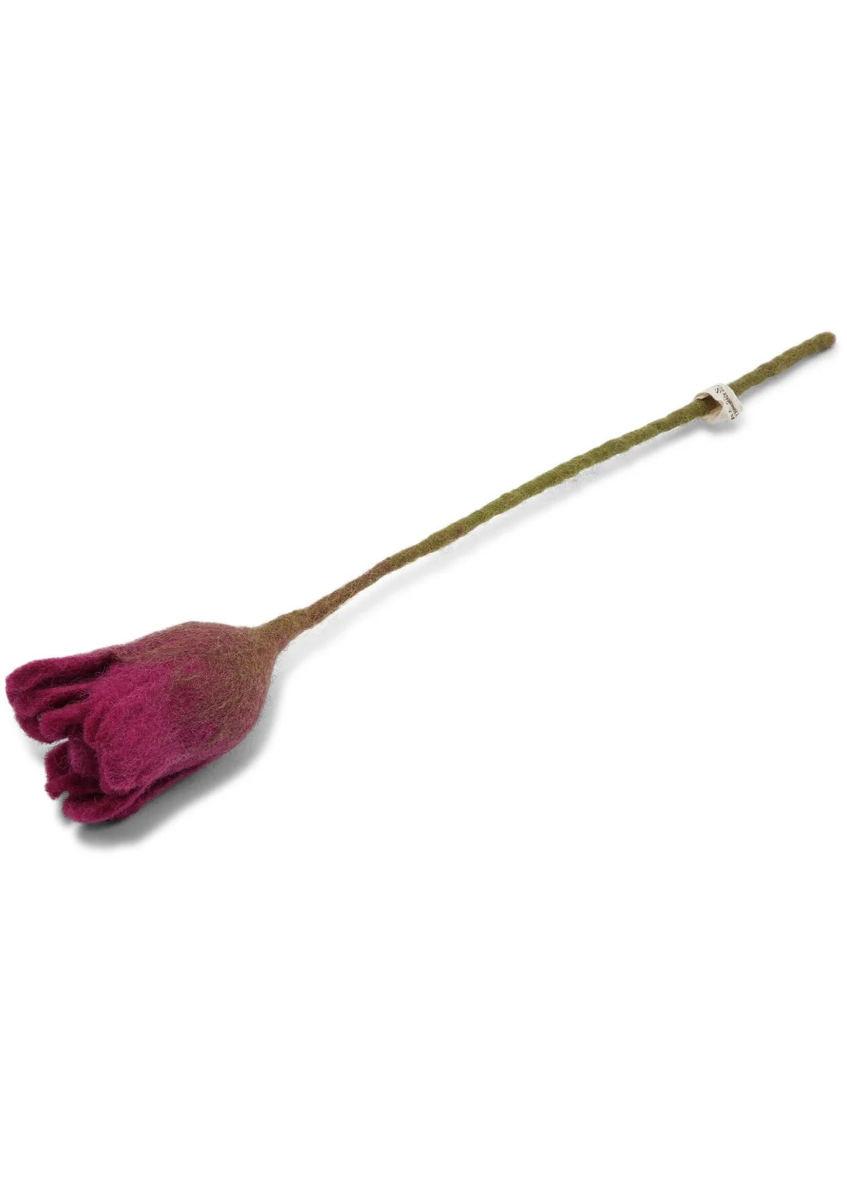 Gry and Sif Tulip Felt Flower