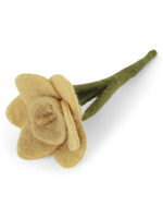 Gry and Sif Small Daffodil Felt Flower