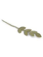 Gry and Sif Mint Green Felt Leaf