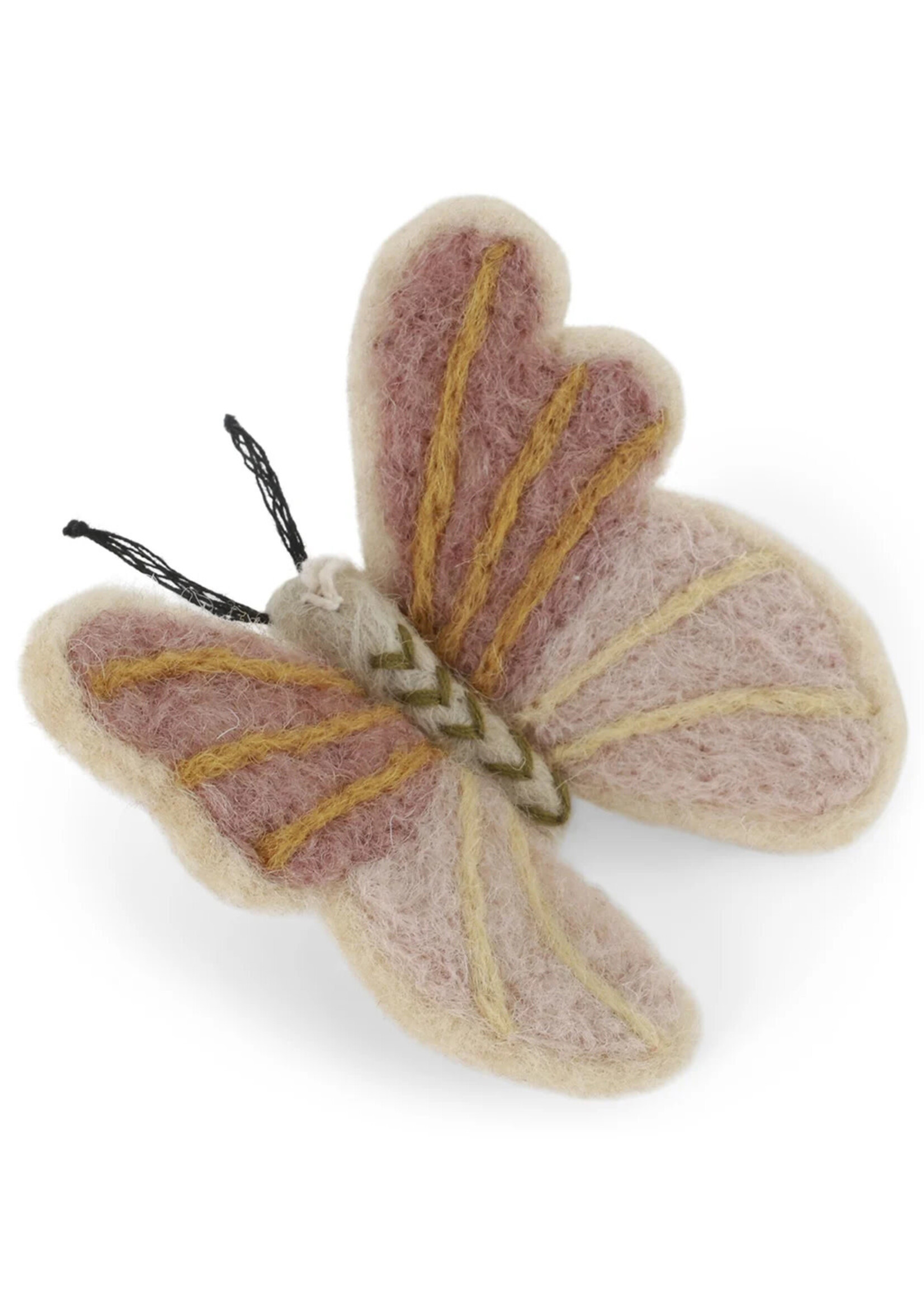 Gry and Sif Felt Butterfly Ornament