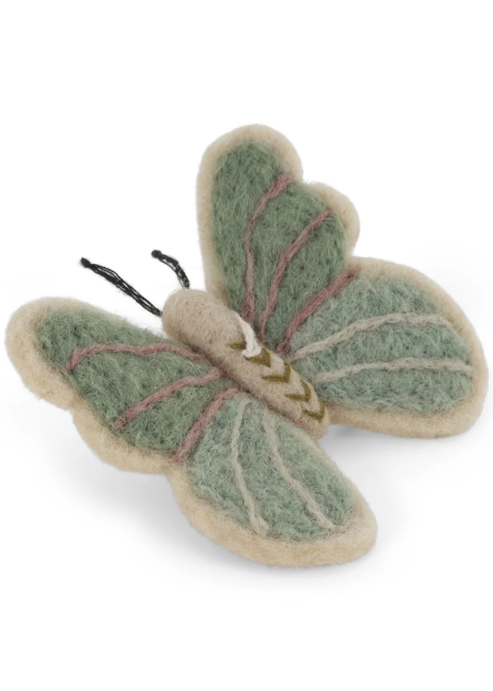 Gry and Sif Felt Butterfly Ornament