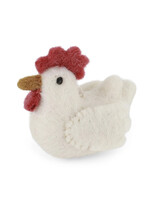 Gry and Sif Little Felt Rooster Ornament