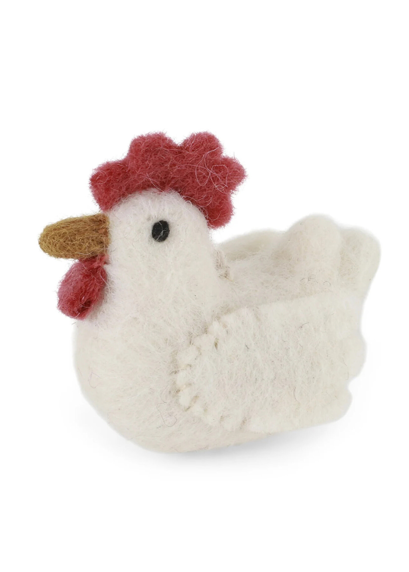 Gry and Sif Felt Rooster Ornament