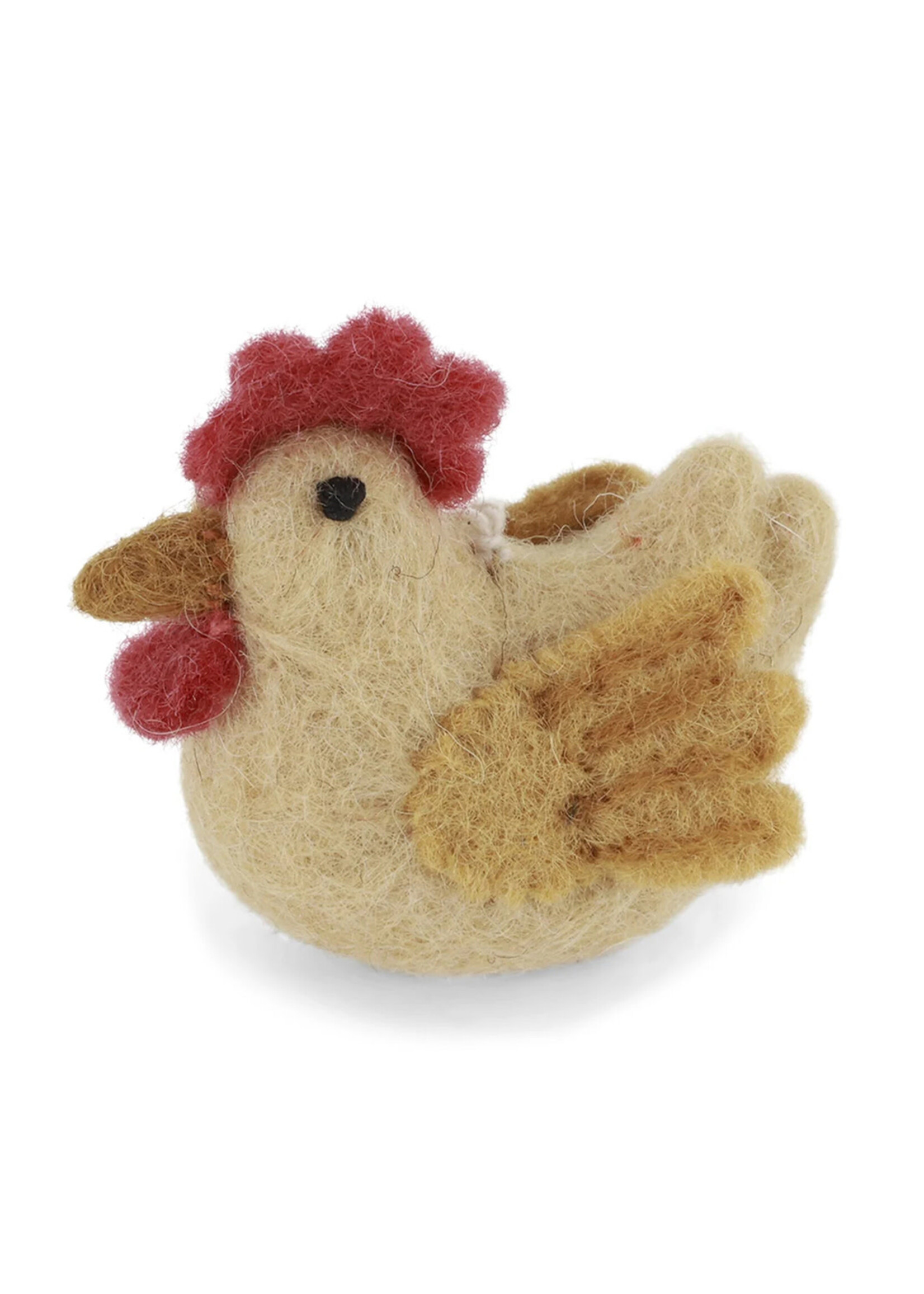 Gry and Sif Felt Rooster Ornament