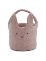 Gry and Sif Felt Bunny Basket - Lavender