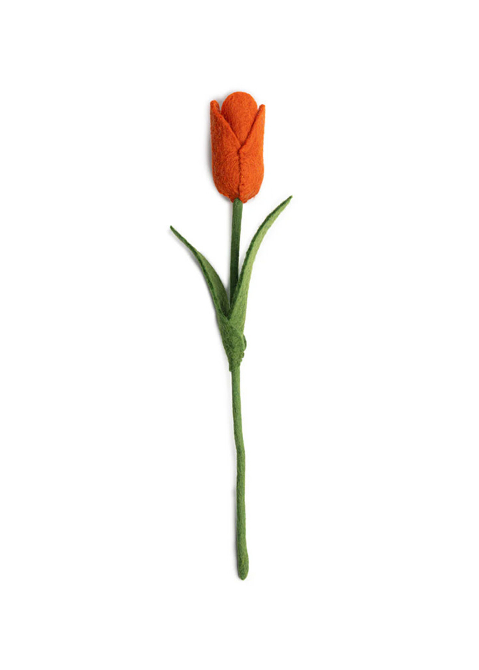Global Goods Partners Dutch Tulip Felt Flower
