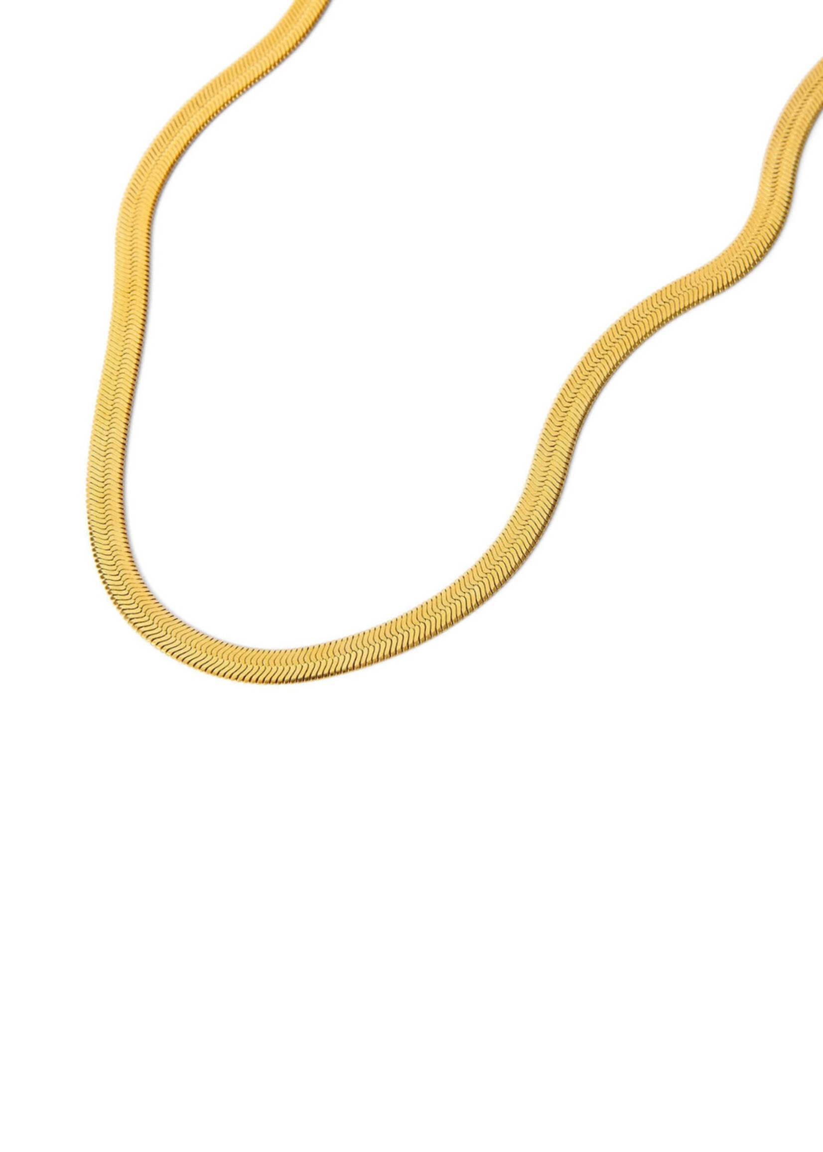 Ethic Goods Classic Herringbone 5mm Chain Necklace