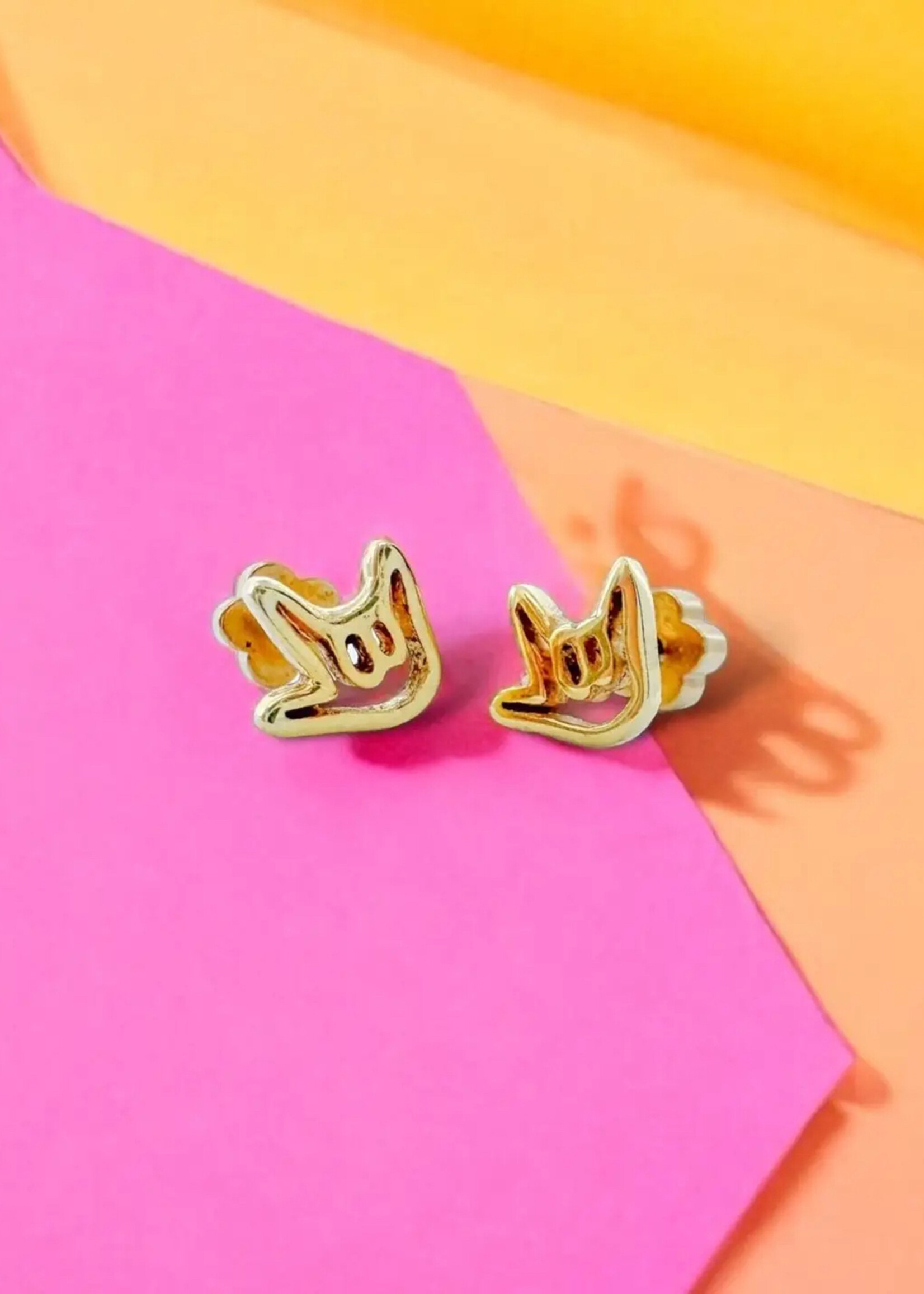 Ethic Goods I Love You Tiny Stud Earrings