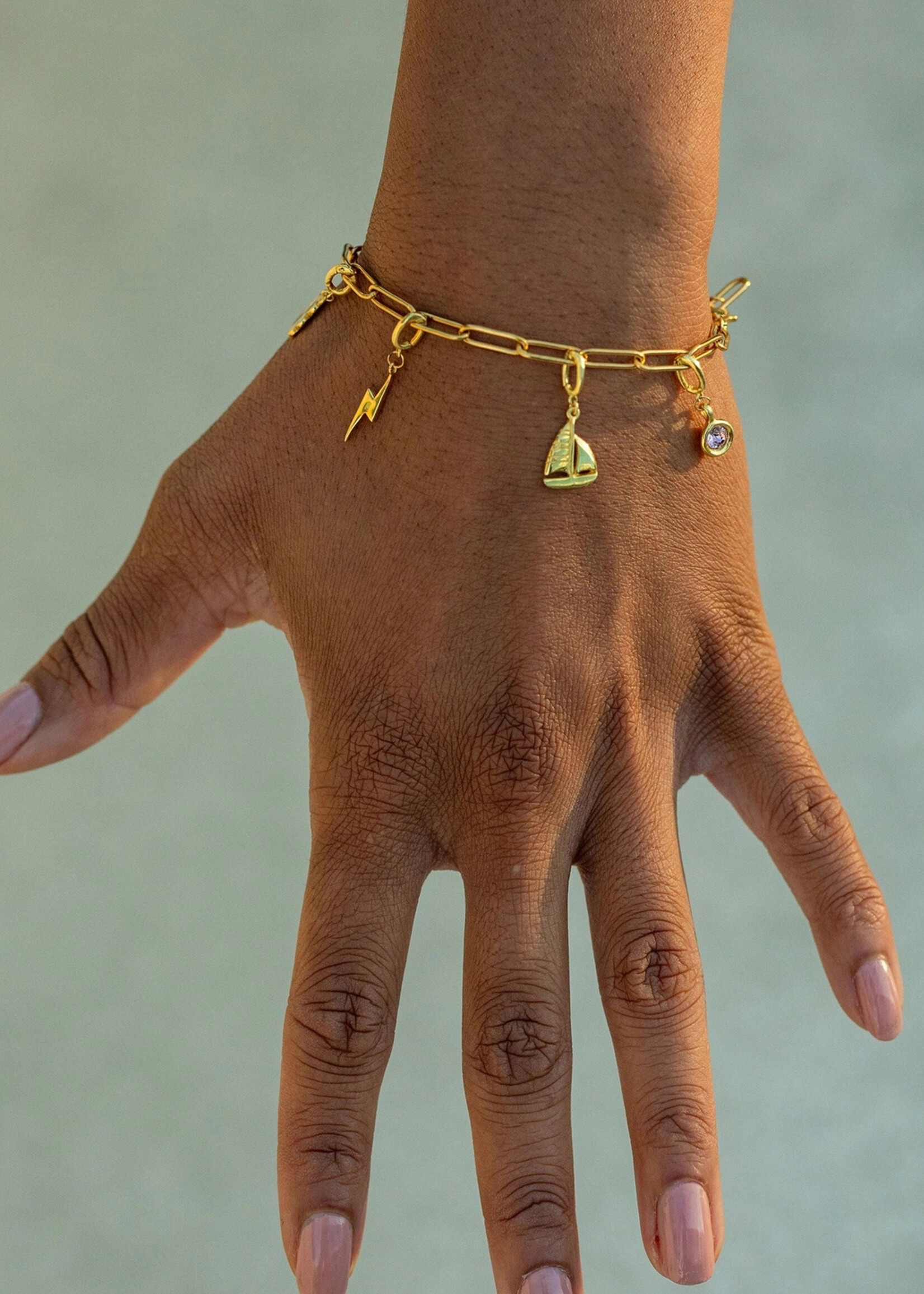 Ethic Goods Classic Thick Paperclip Chain Bracelet