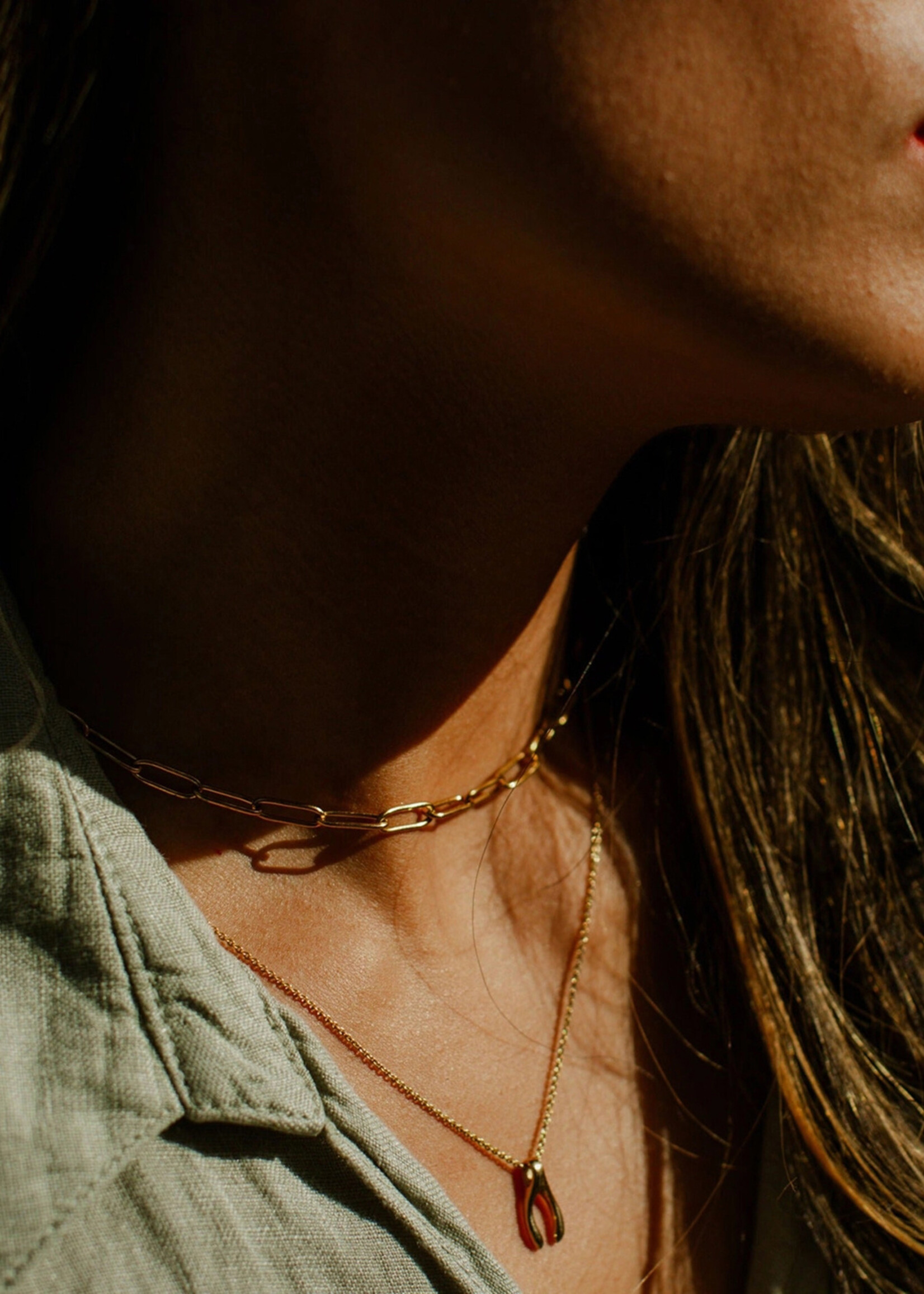 Ethic Goods Classic Thick Paperclip Chain Necklace