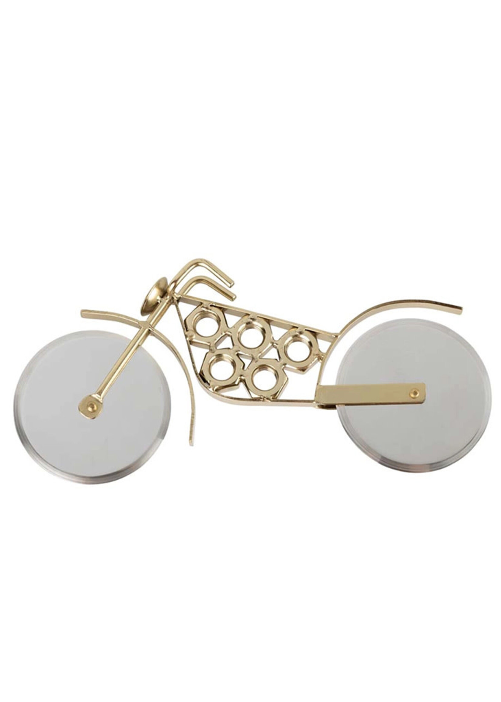 Ten Thousand Villages Motorcycle Pizza Cutter