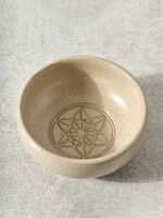 Ten Thousand Villages Dipping Bowl - Sacred Geometry Equilibrium of Life