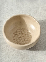 Ten Thousand Villages Dipping Bowl - Sacred Geometry Flower of Life