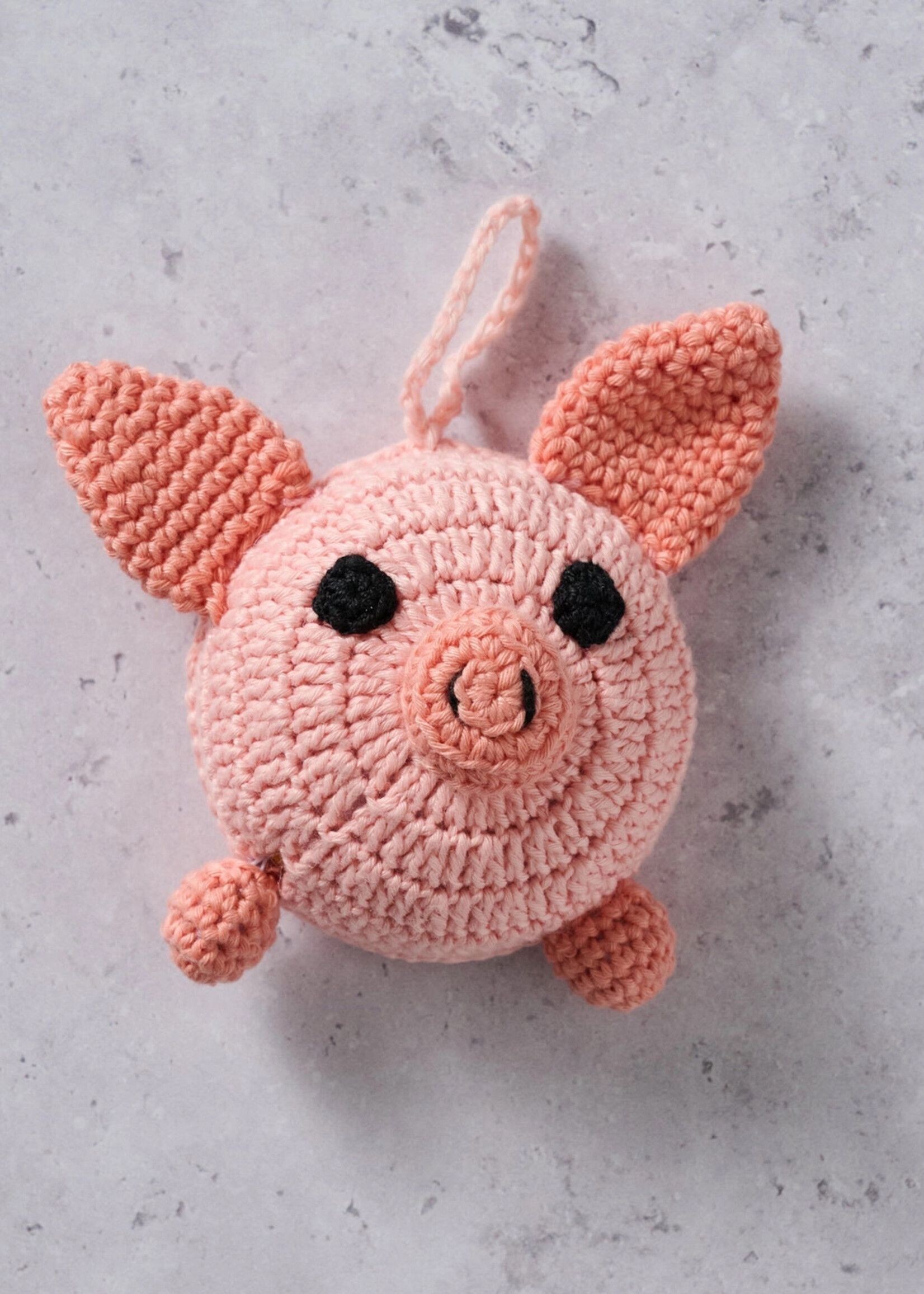 Ten Thousand Villages Pig Measuring Tape