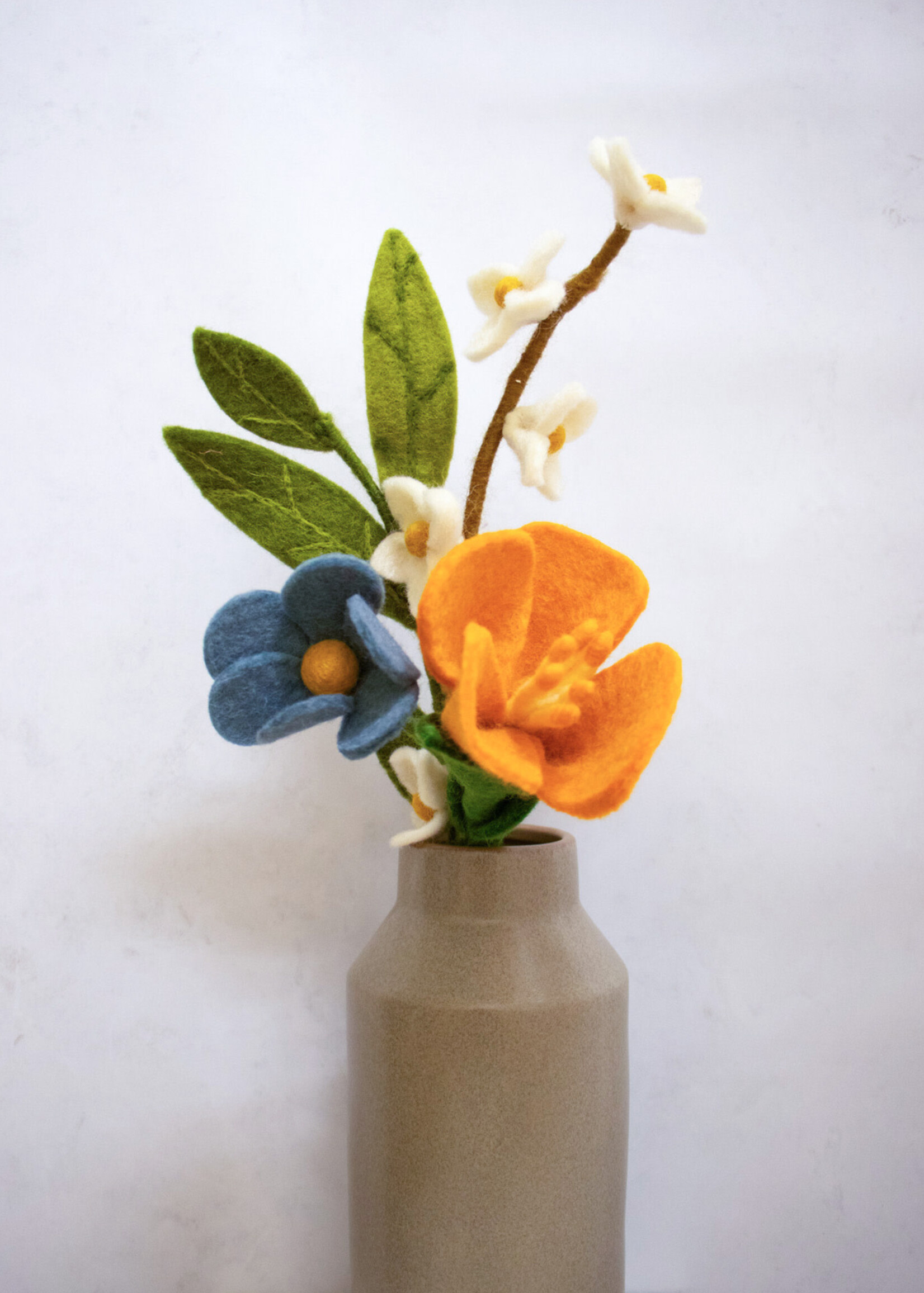 Global Goods Partners California Baby Felt Flower Bouquet