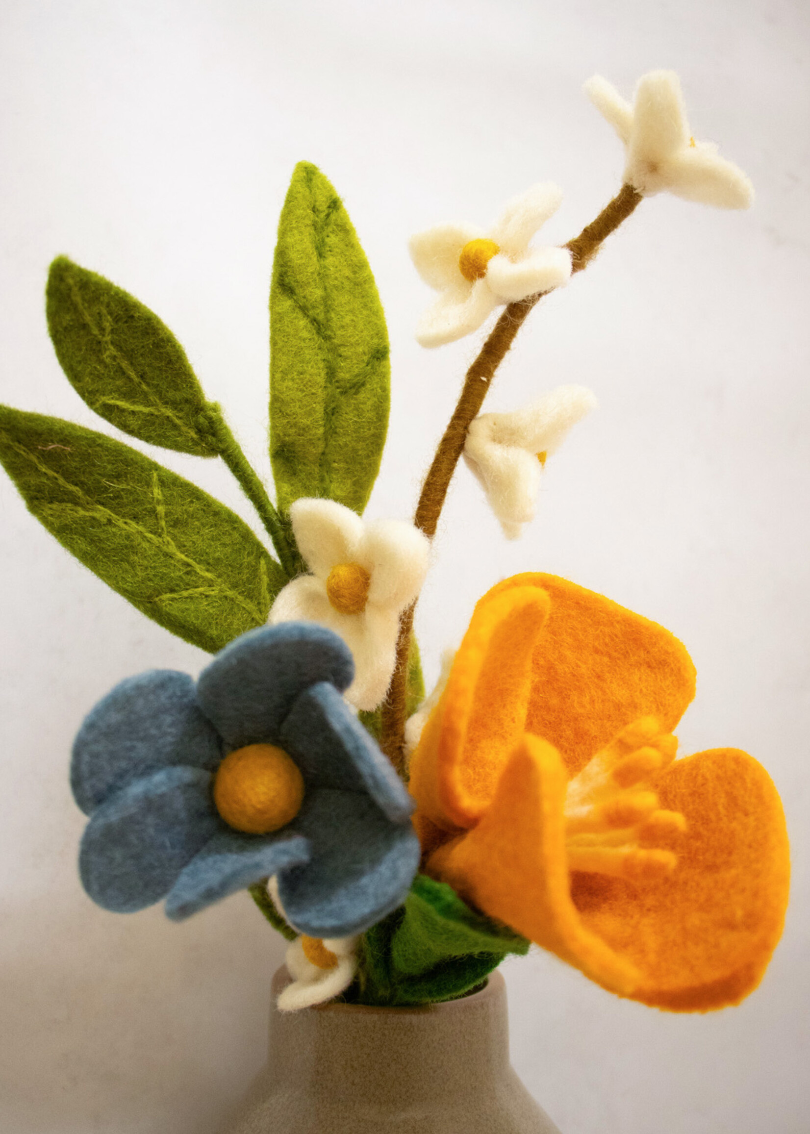 Global Goods Partners California Baby Felt Flower Bouquet