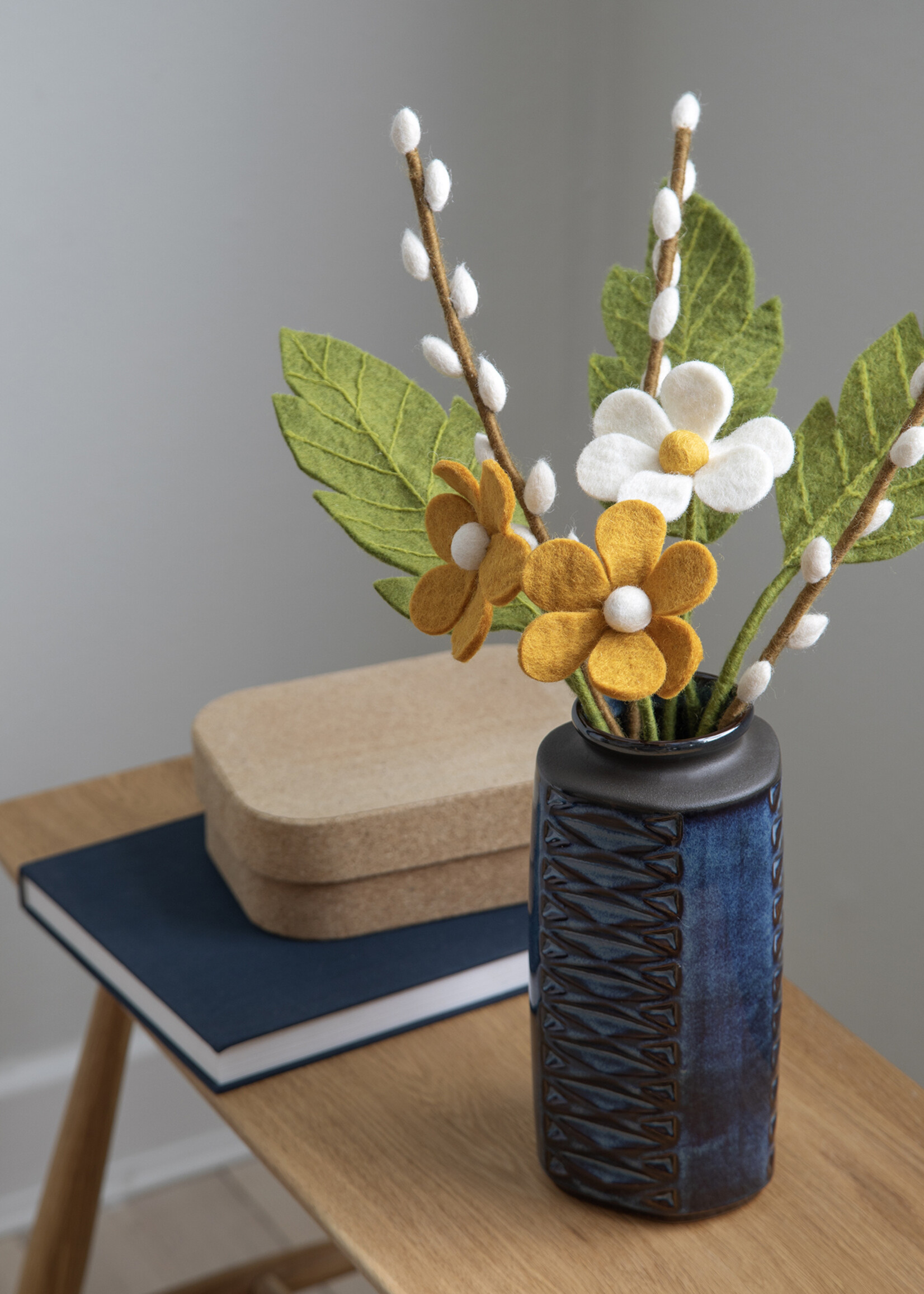 Gry and Sif Simple Felt Flower