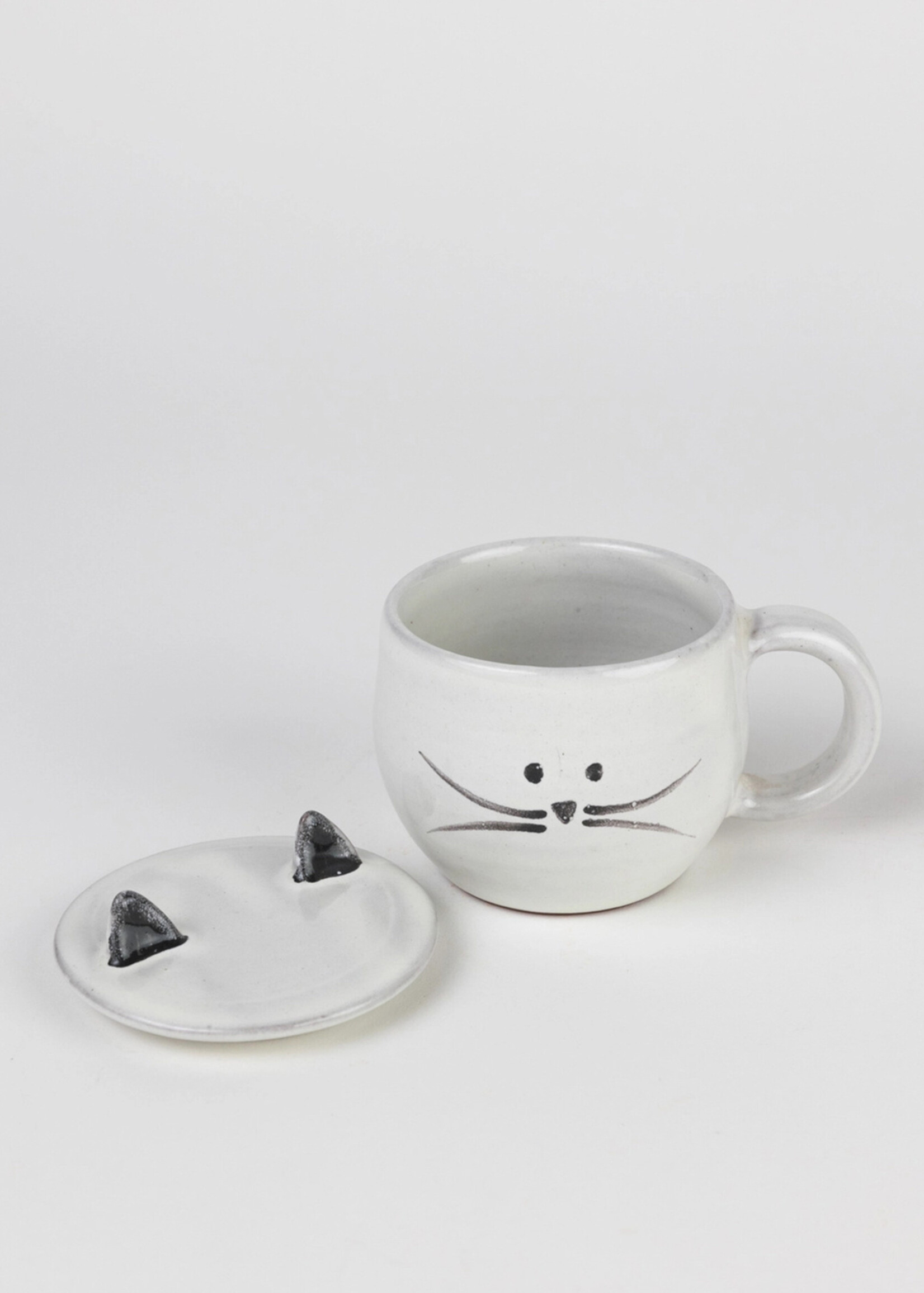 Ten Thousand Villages Meow Mug