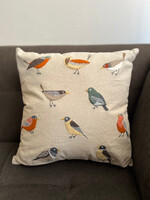 Natural Habitat 16" Ten Birds Throw Pillow
