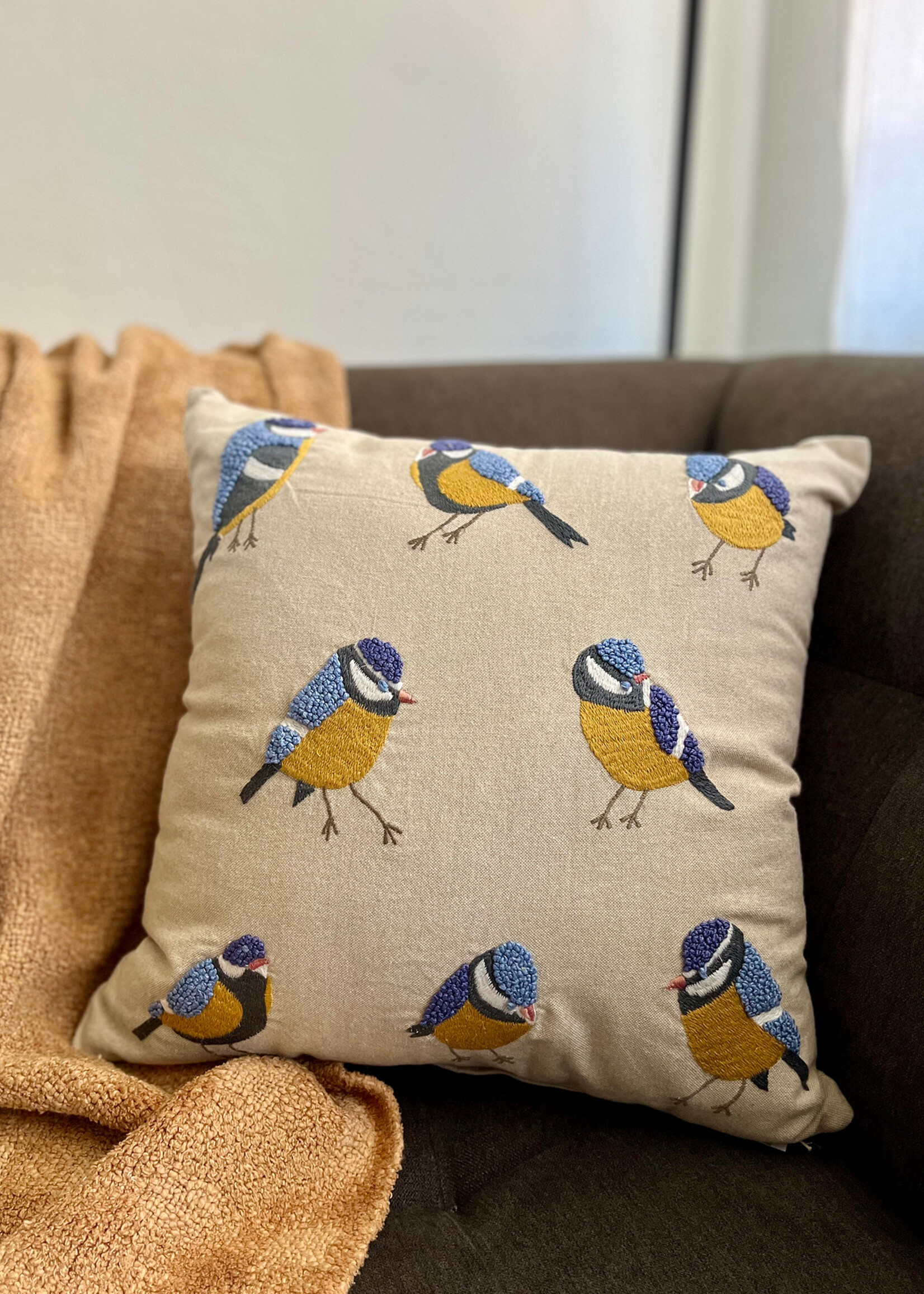 Natural Habitat 16" Song Bird Throw Pillow