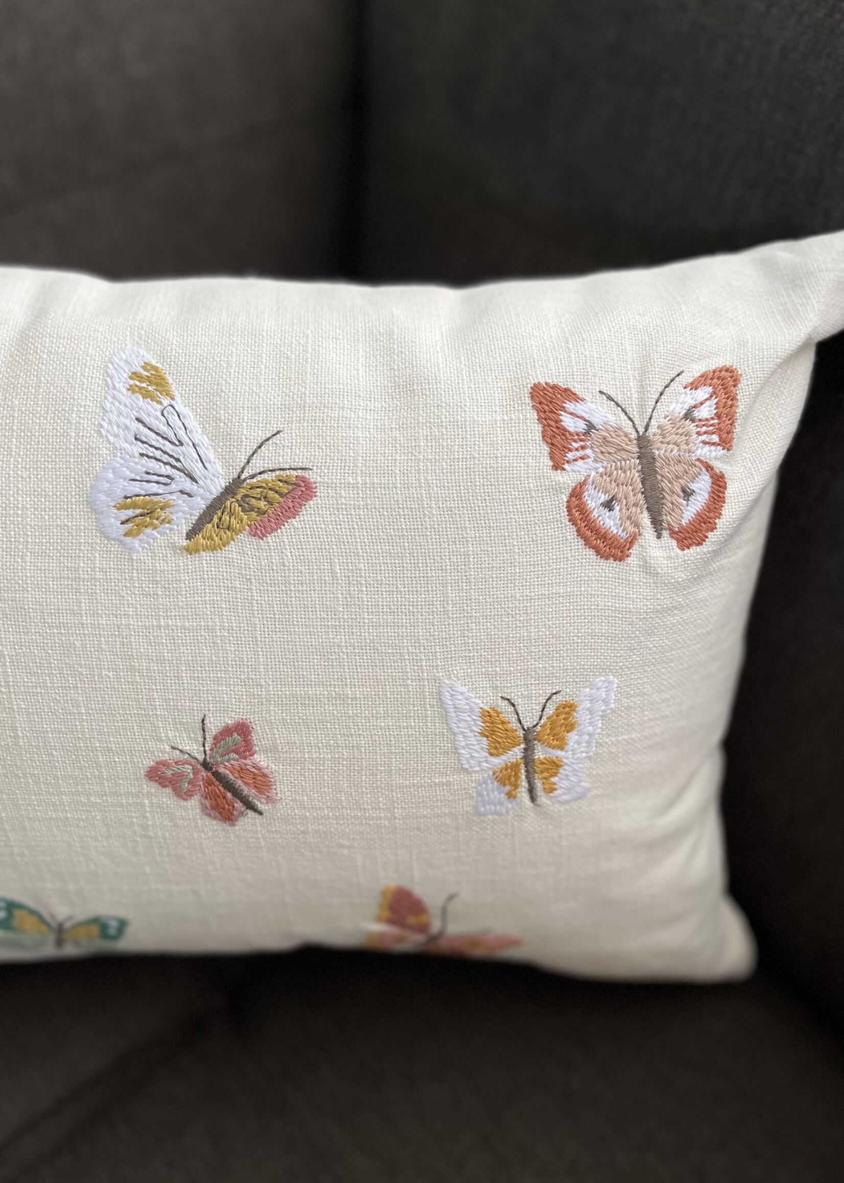 Natural Habitat Butterflies Pillow