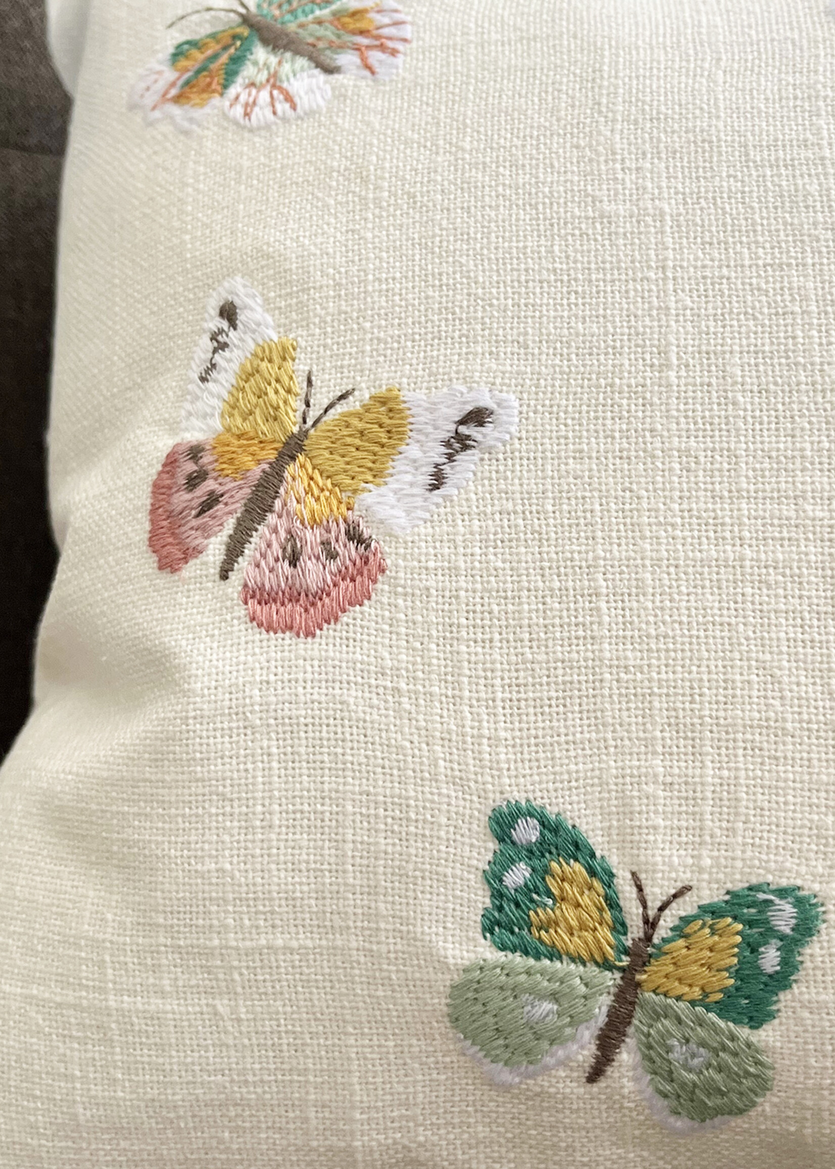 Natural Habitat Butterflies Pillow